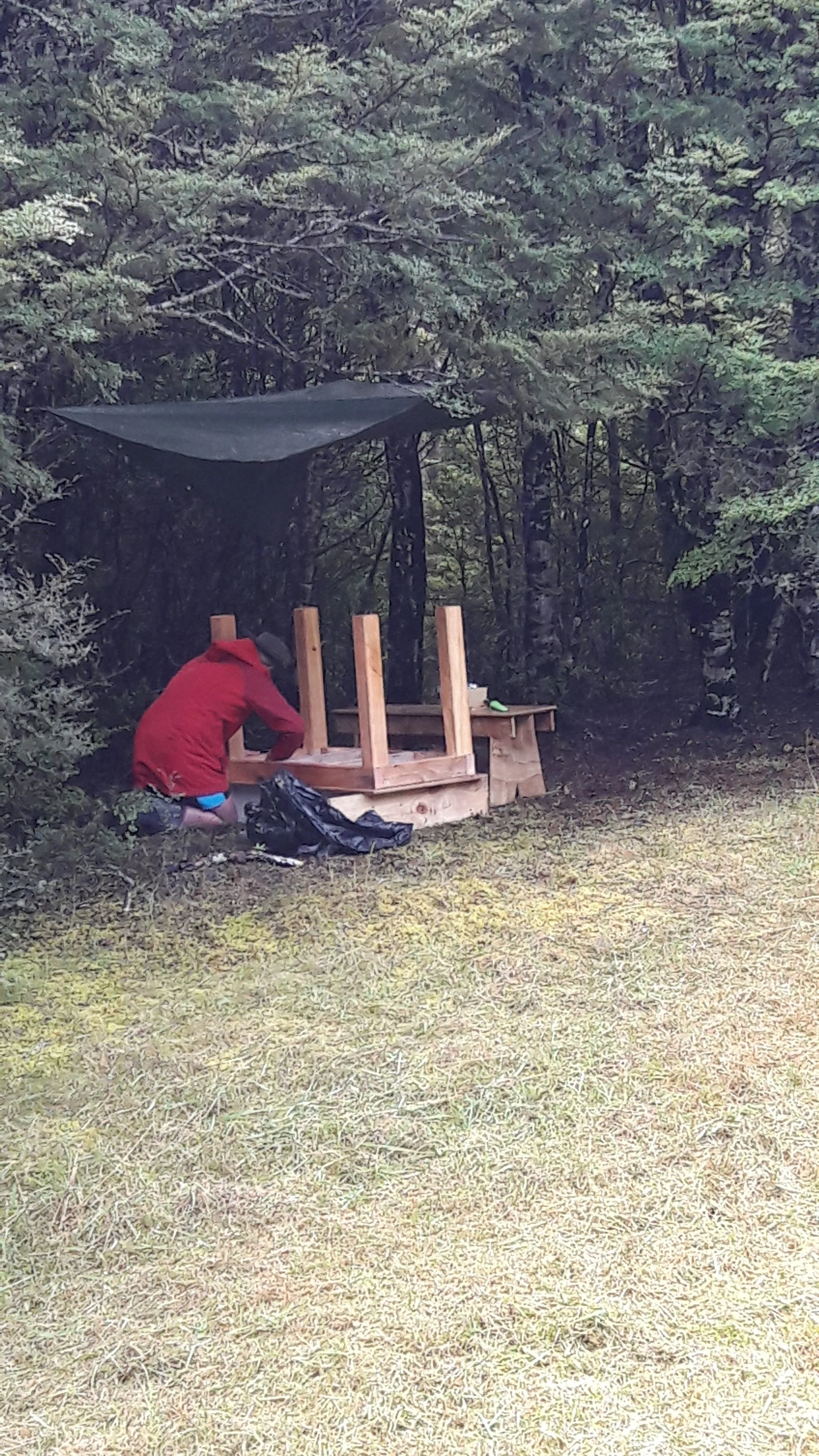 14 April - Rodney assembling new table.jpg