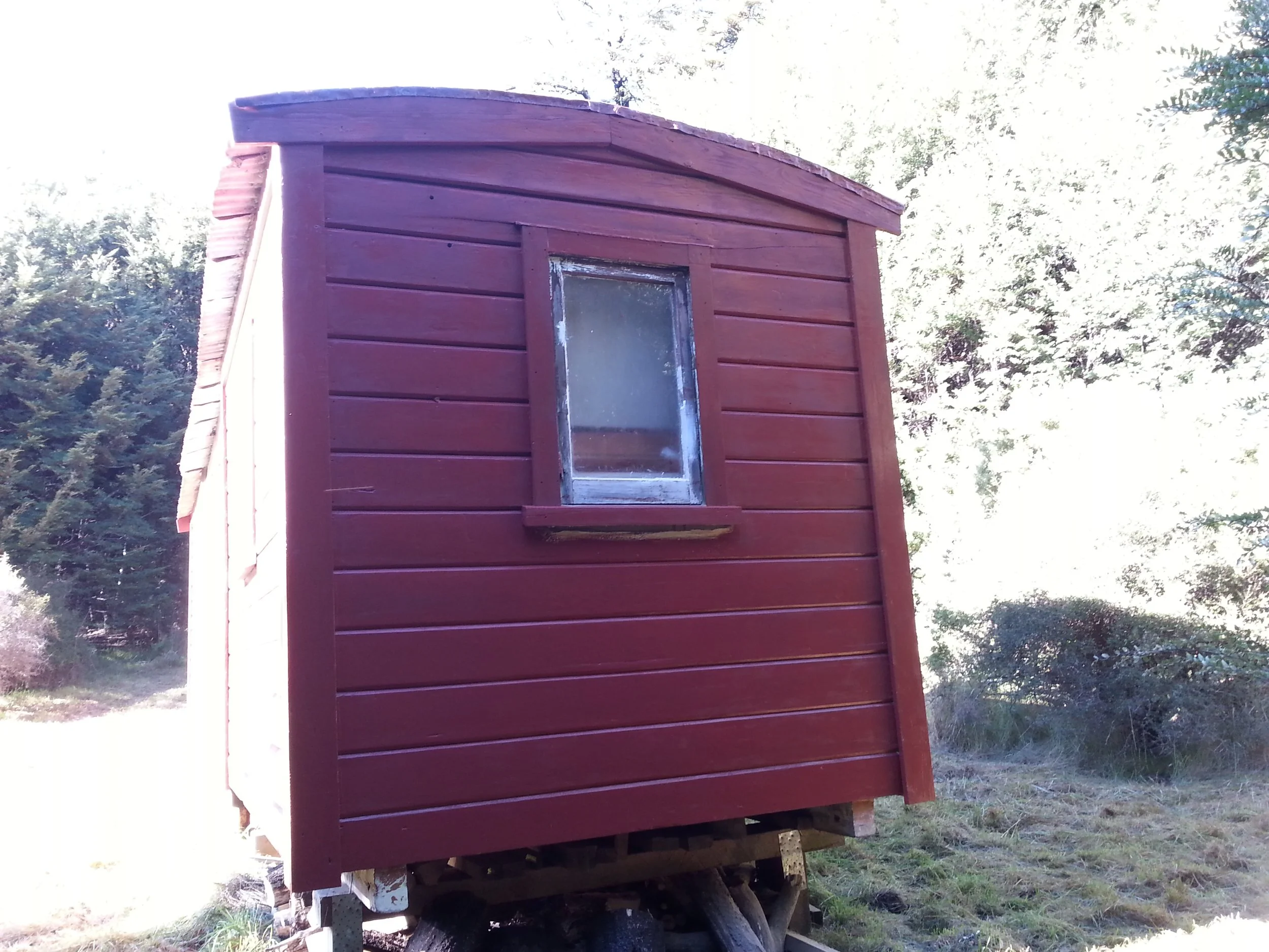 25 April - Painted west wall.jpg