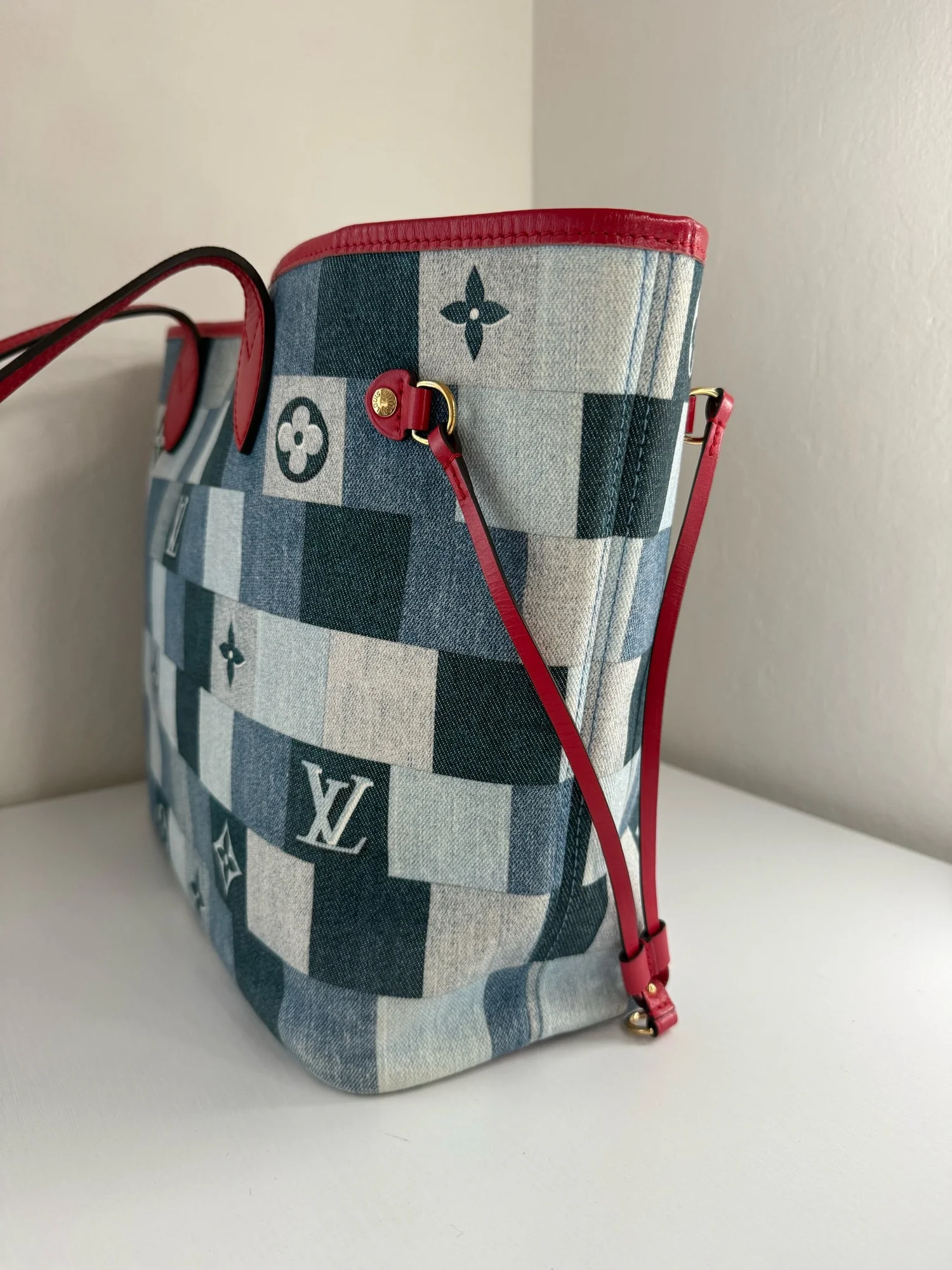 Louis Vuitton Neverfull MM Damier Monogram Patchwork