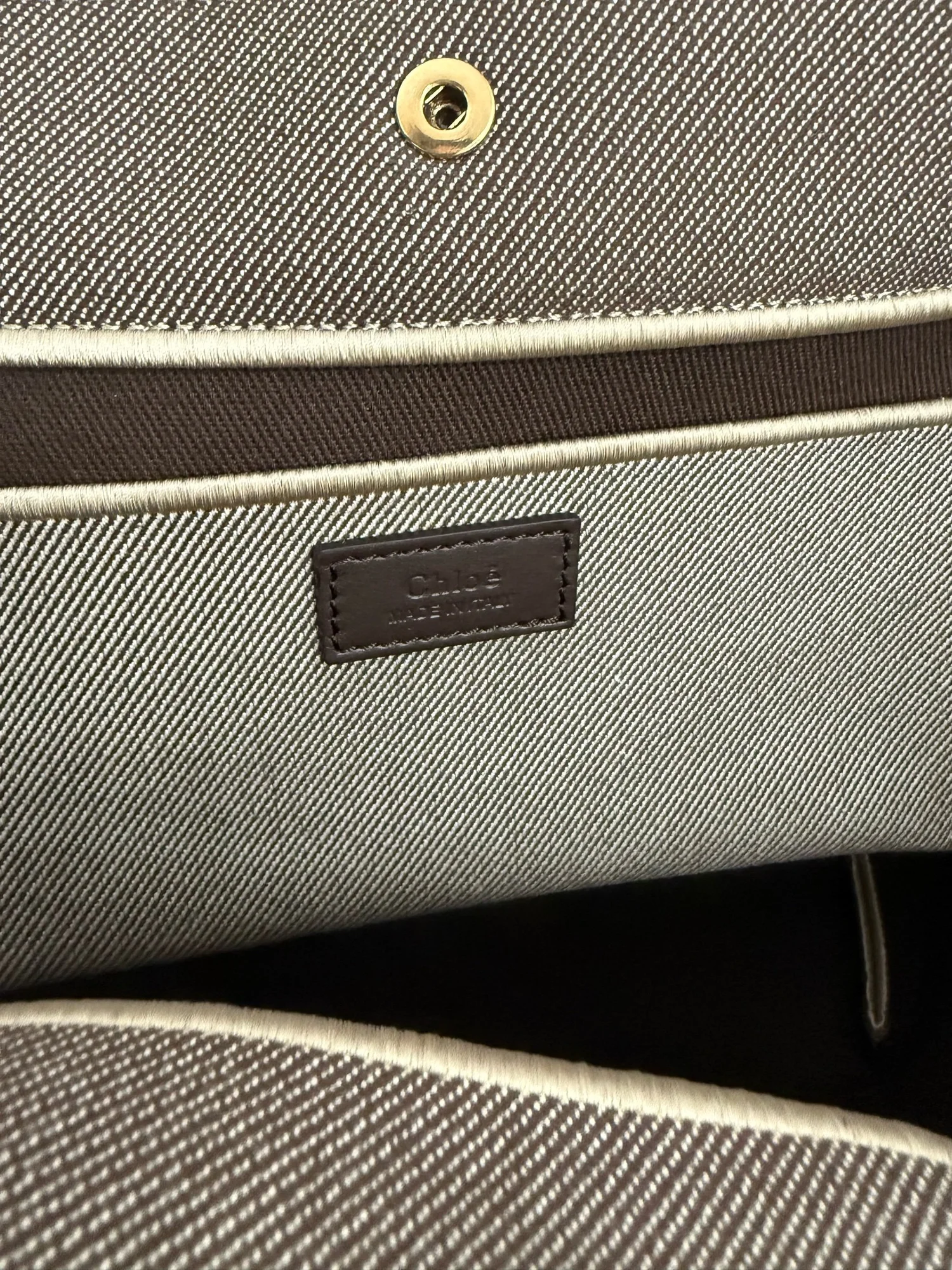 Chloé Carry Tote Bag Small in Canvas