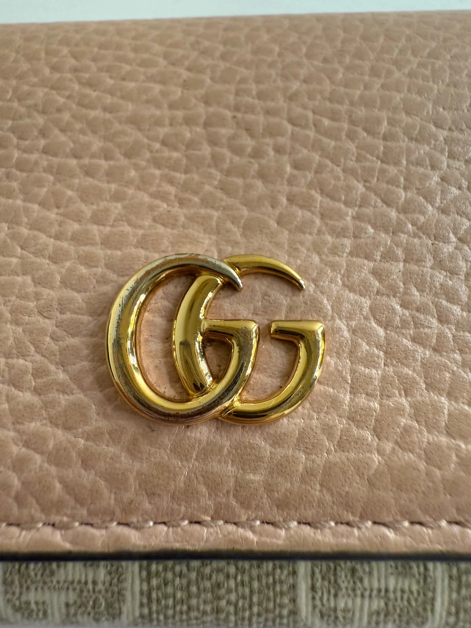 Gucci GG Marmont Pink Card Case