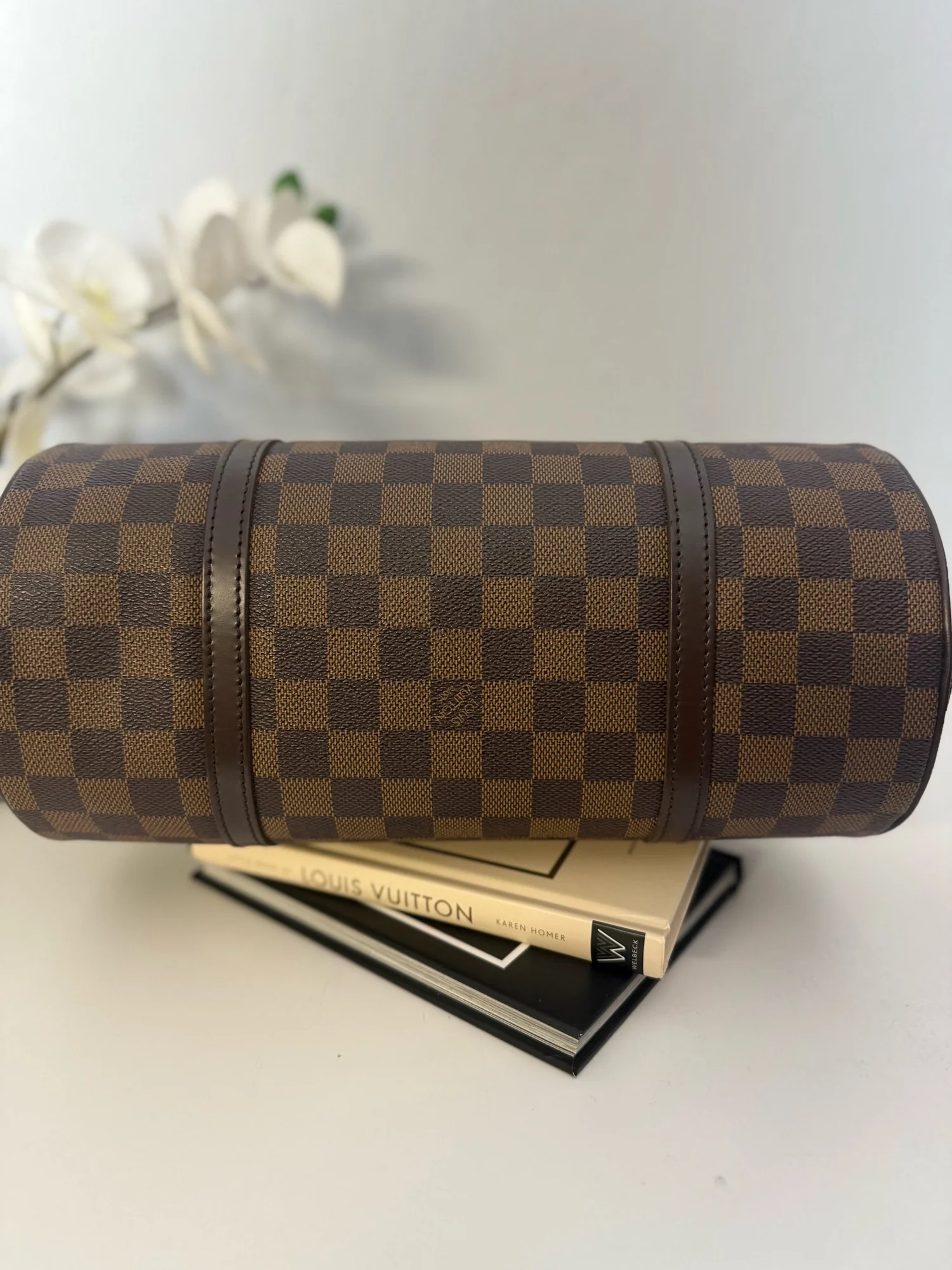Louis Vuitton Papillon 30 Damier Ebene Vintage