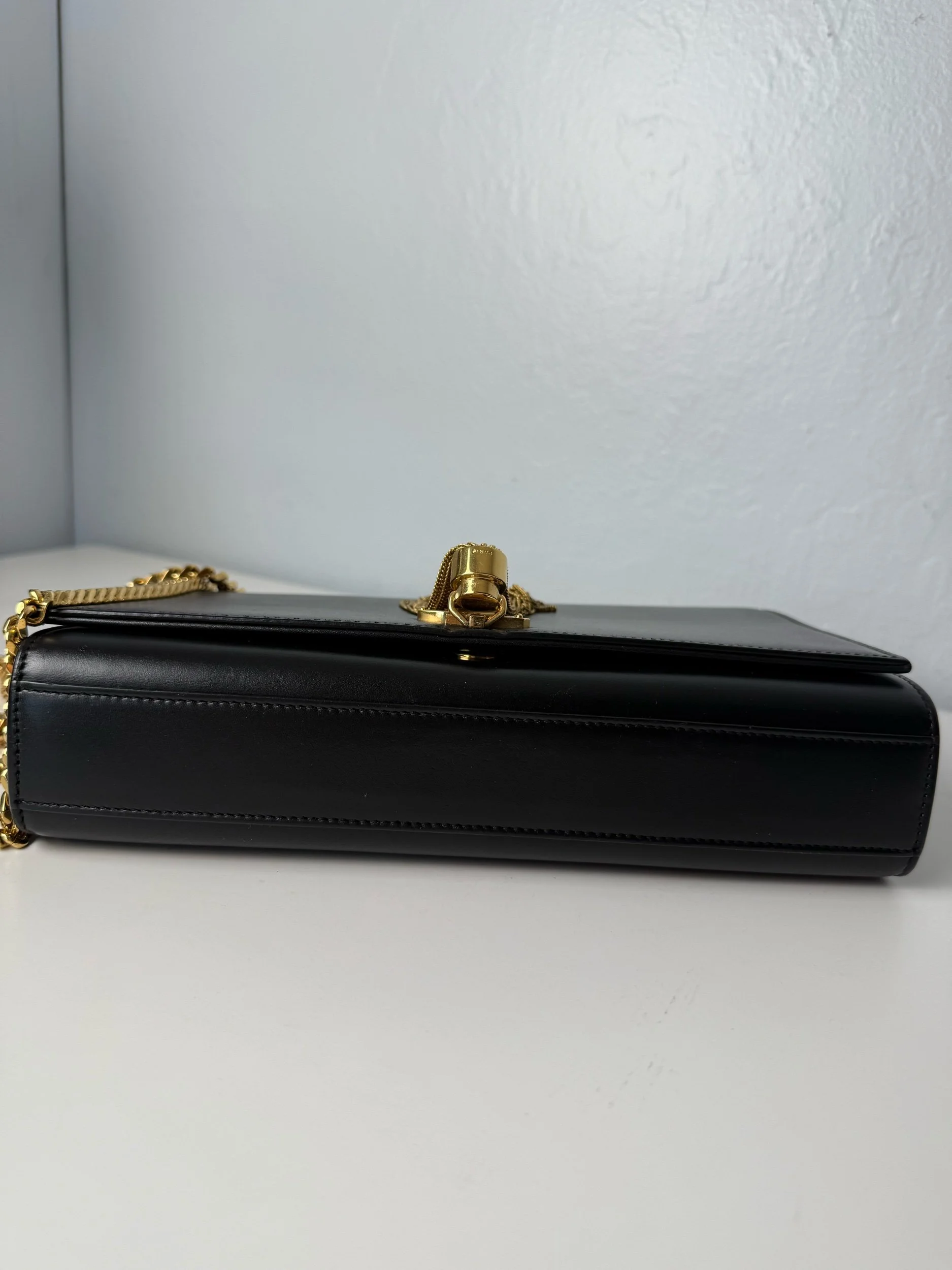 YSL SAINT LAURENT Kate Monogram Tassel Bag Black — image 10