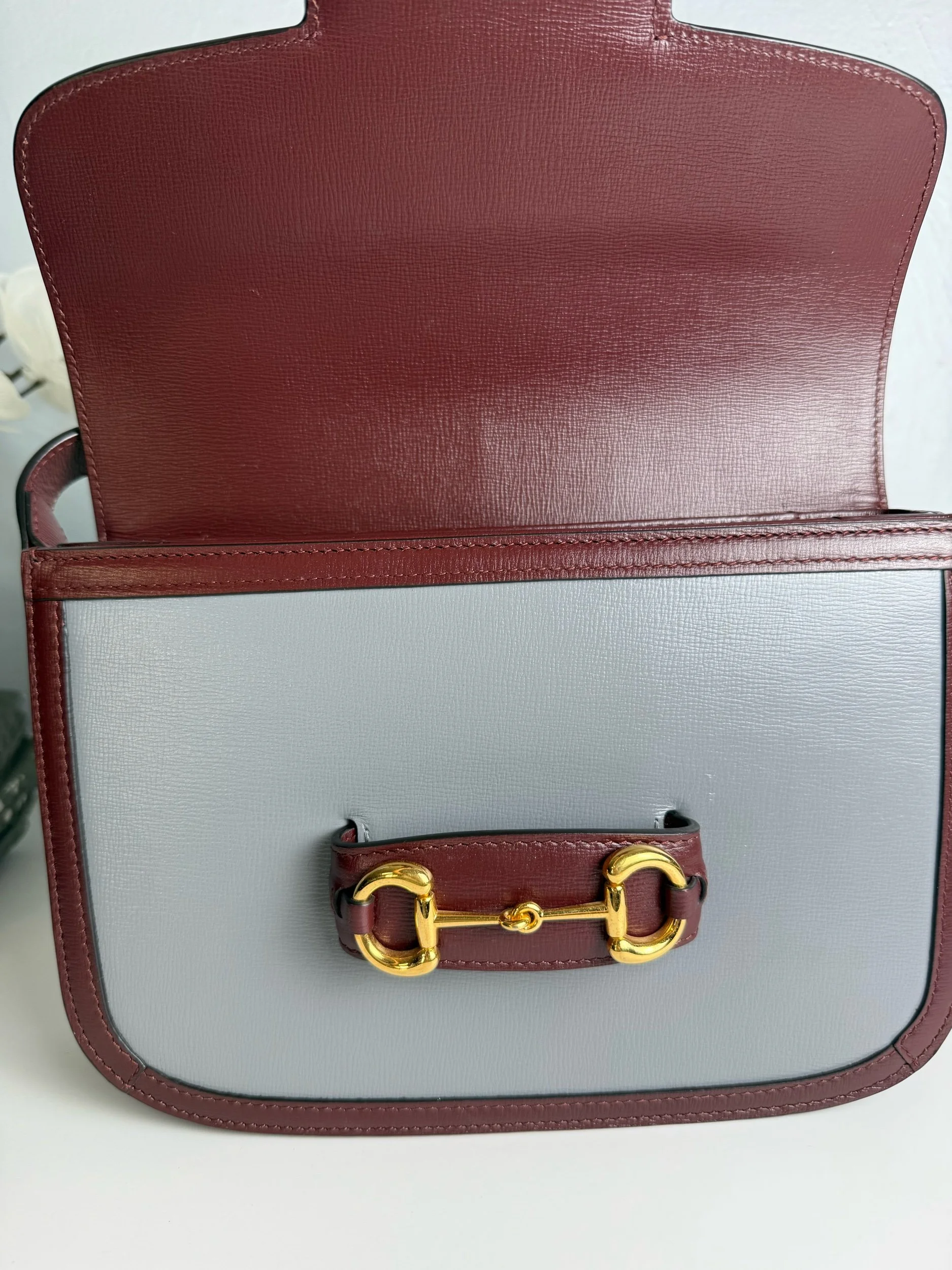 Gucci 1955 Horsebit Shoulder Bag – Python & Leather Edition — image 11