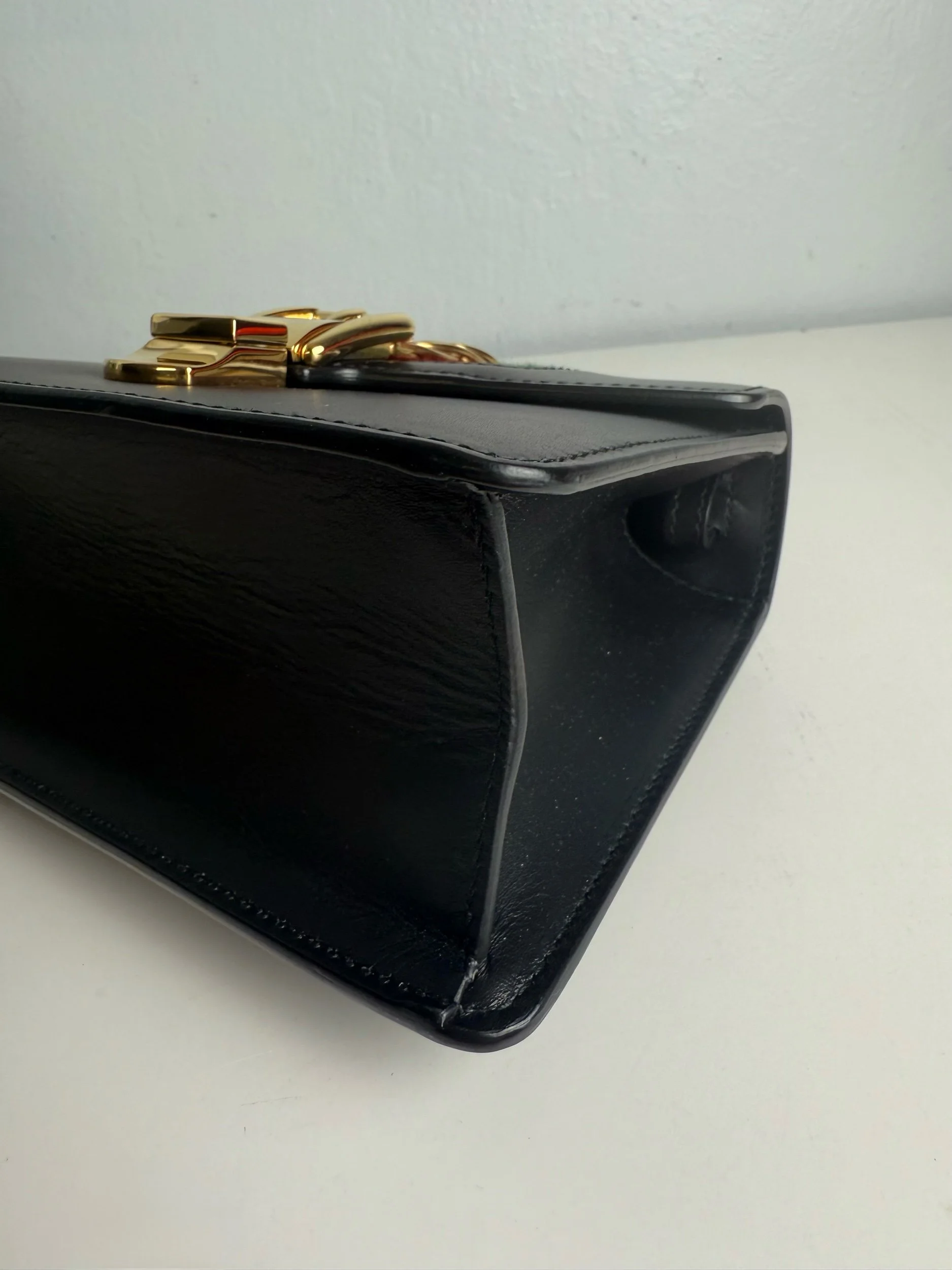 Gucci Sylvie Mini Web Top Handle — image 8