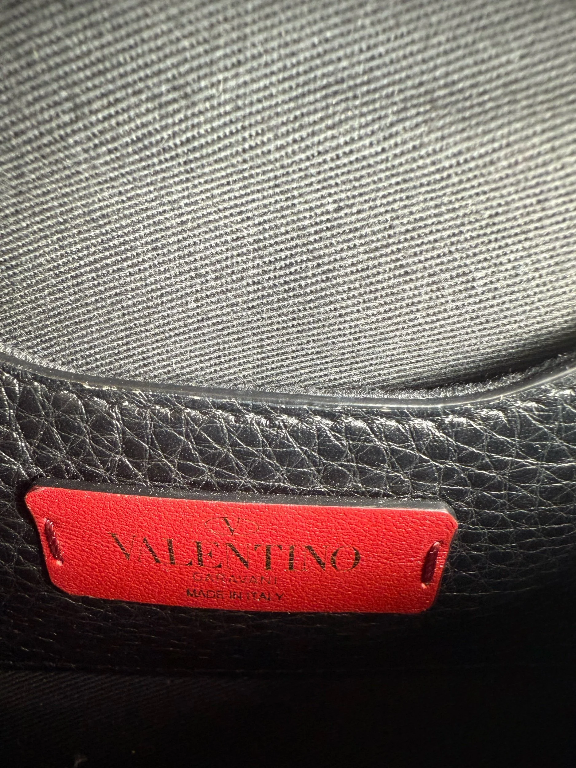 Valentino Garavani Rockstud Grainy Leather Belt Bag — image 11