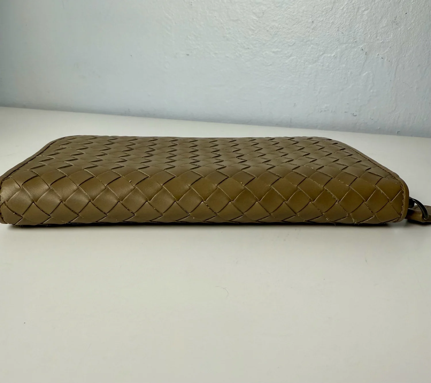 Bottega Veneta Intrecciato Zip-Around Wallet