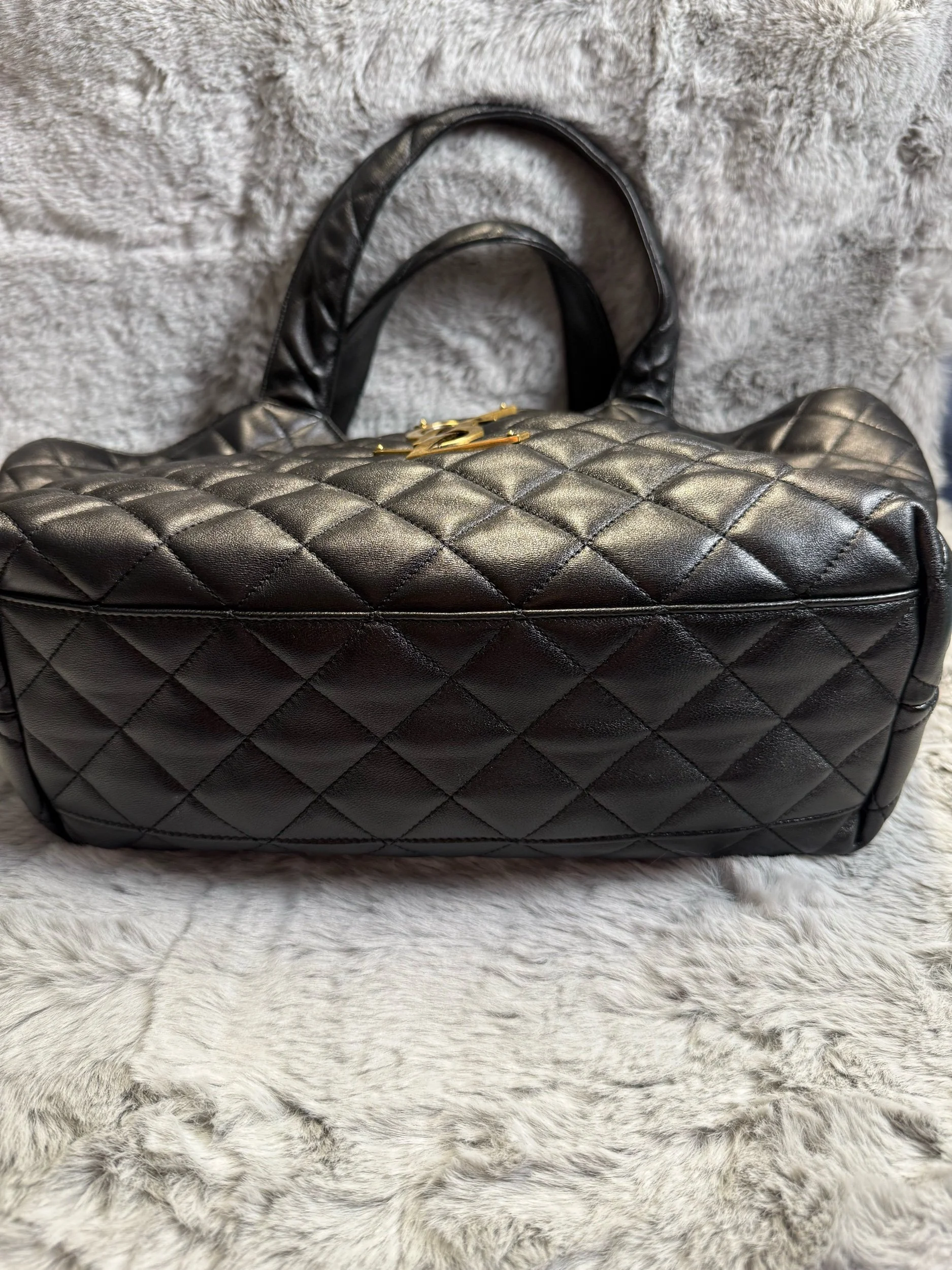 YSL Saint Laurent Medium Icare Quilted Shopping Tote — image 4