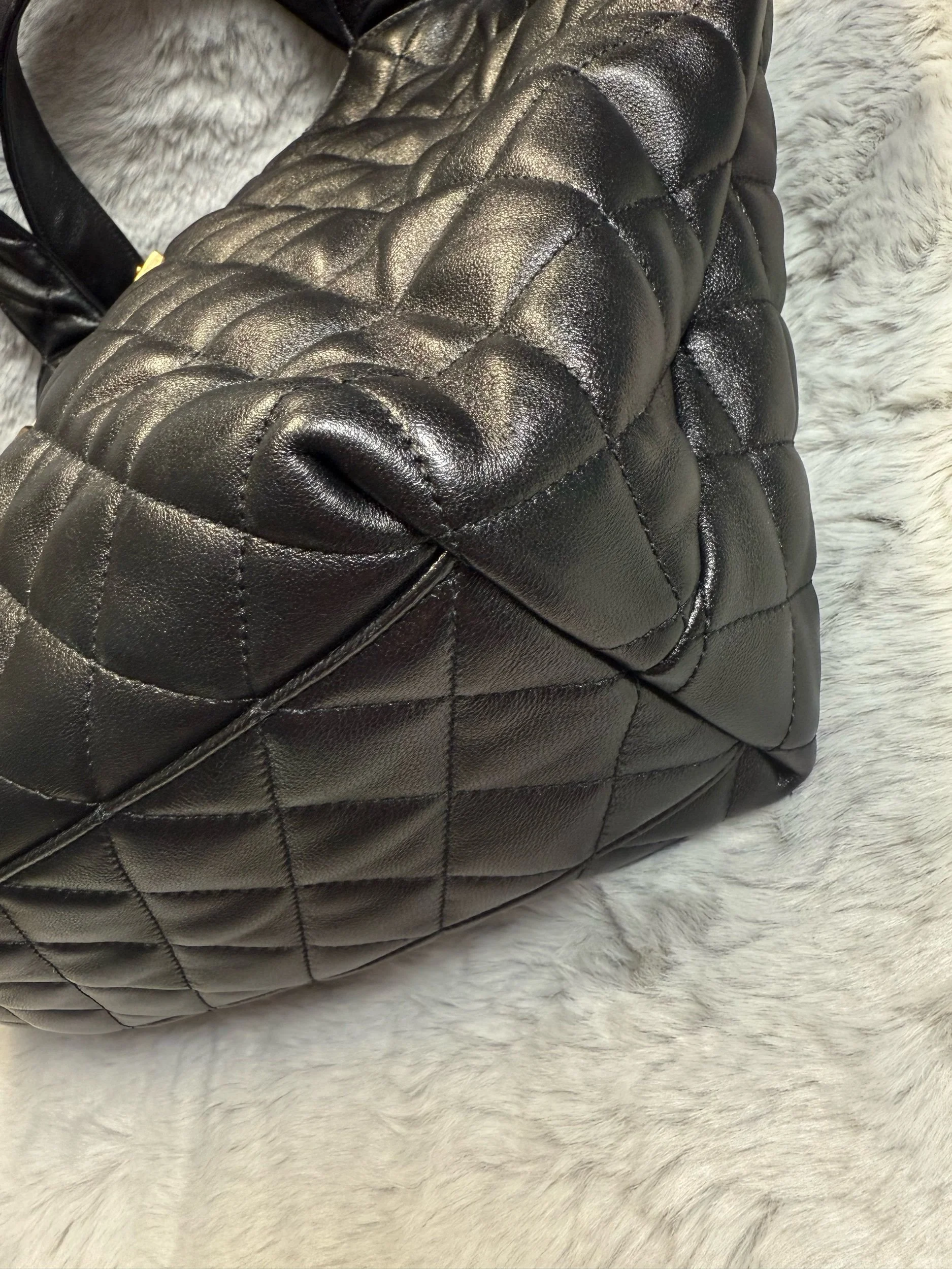 YSL Saint Laurent Medium Icare Quilted Shopping Tote — image 9