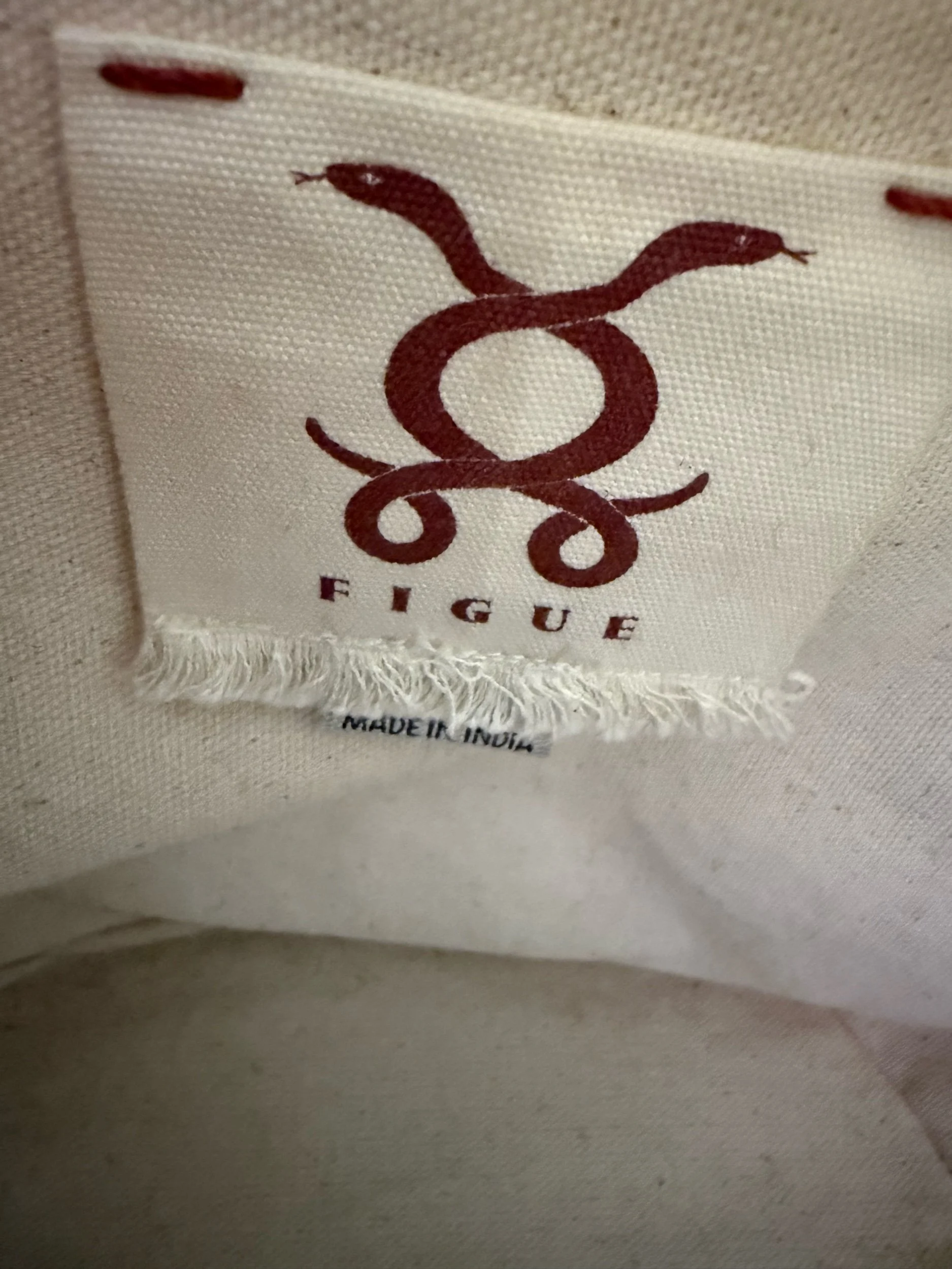 Figue Boho Woven Embellished Tote — image 8