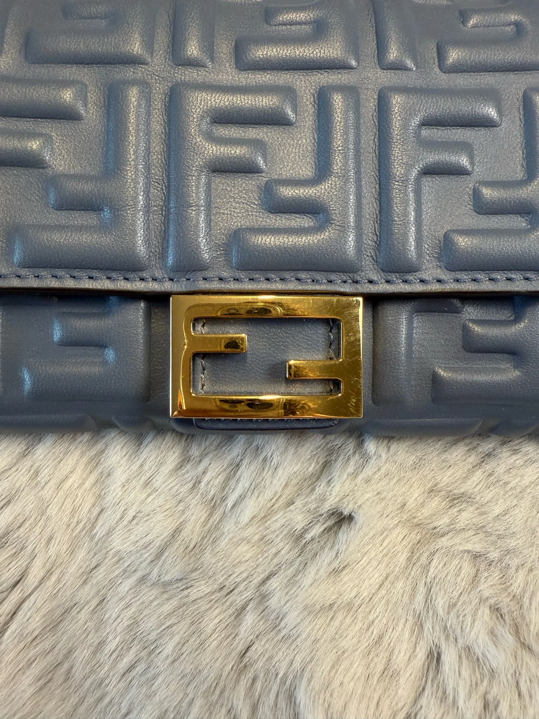 Fendi Baguette Continental Wallet on Chain — image 4