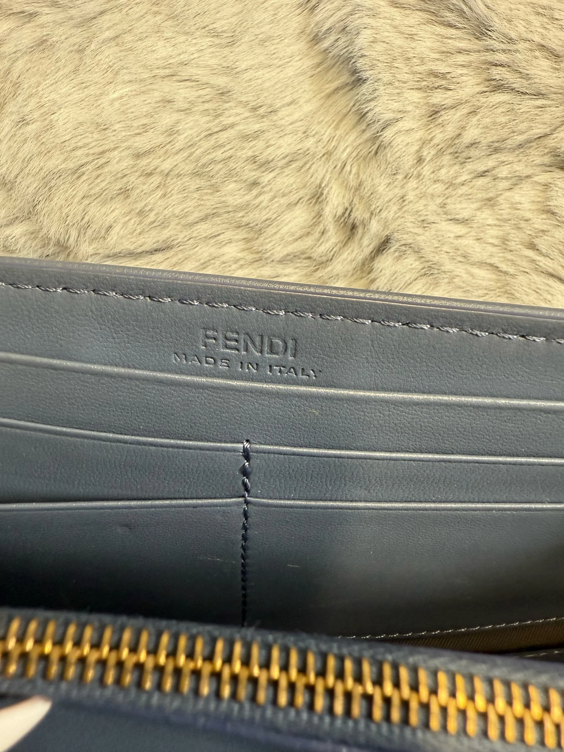 Fendi Baguette Continental Wallet on Chain — image 10