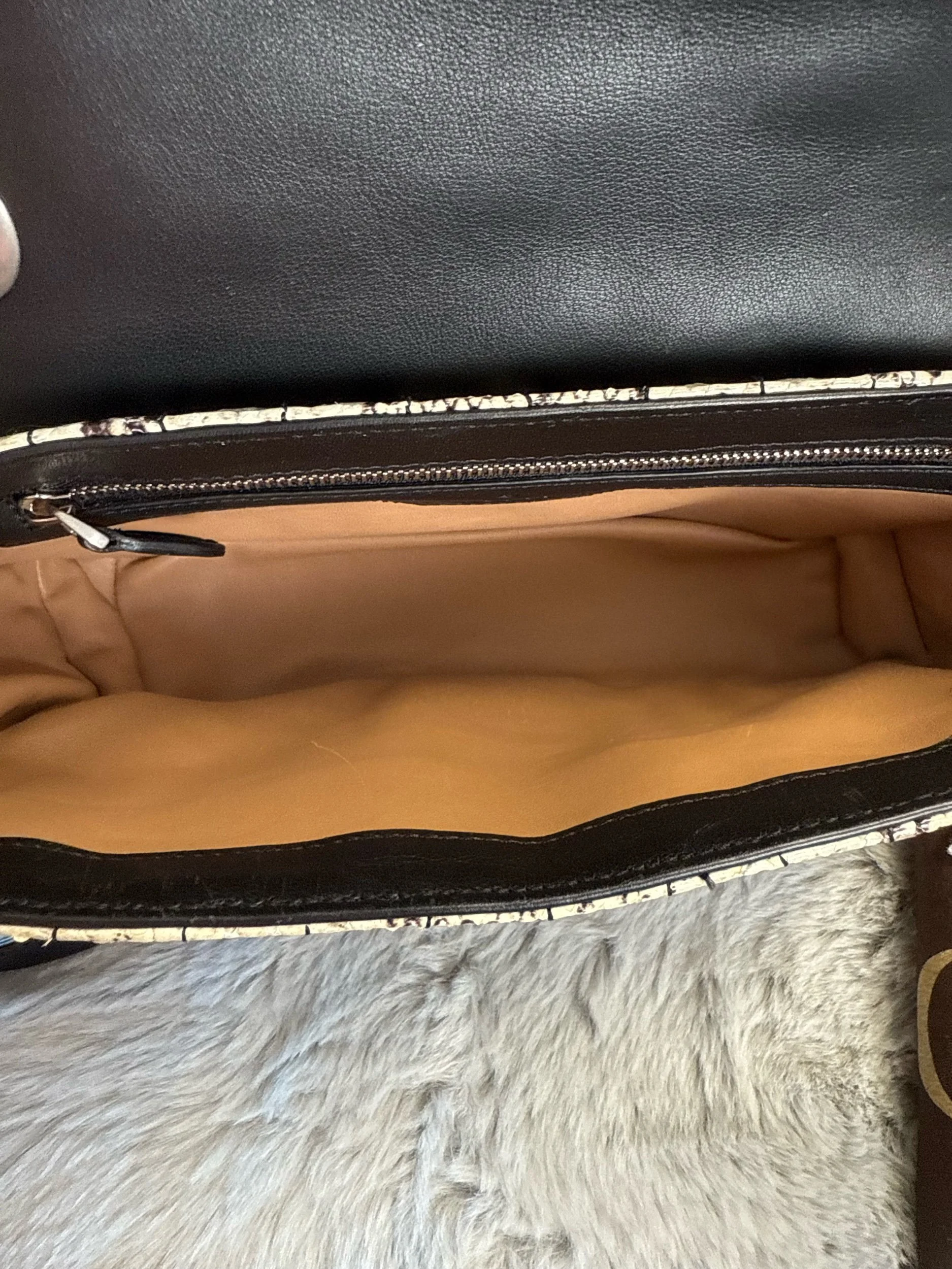 Gucci GG Marmont Small Python Shoulder Bag — image 9