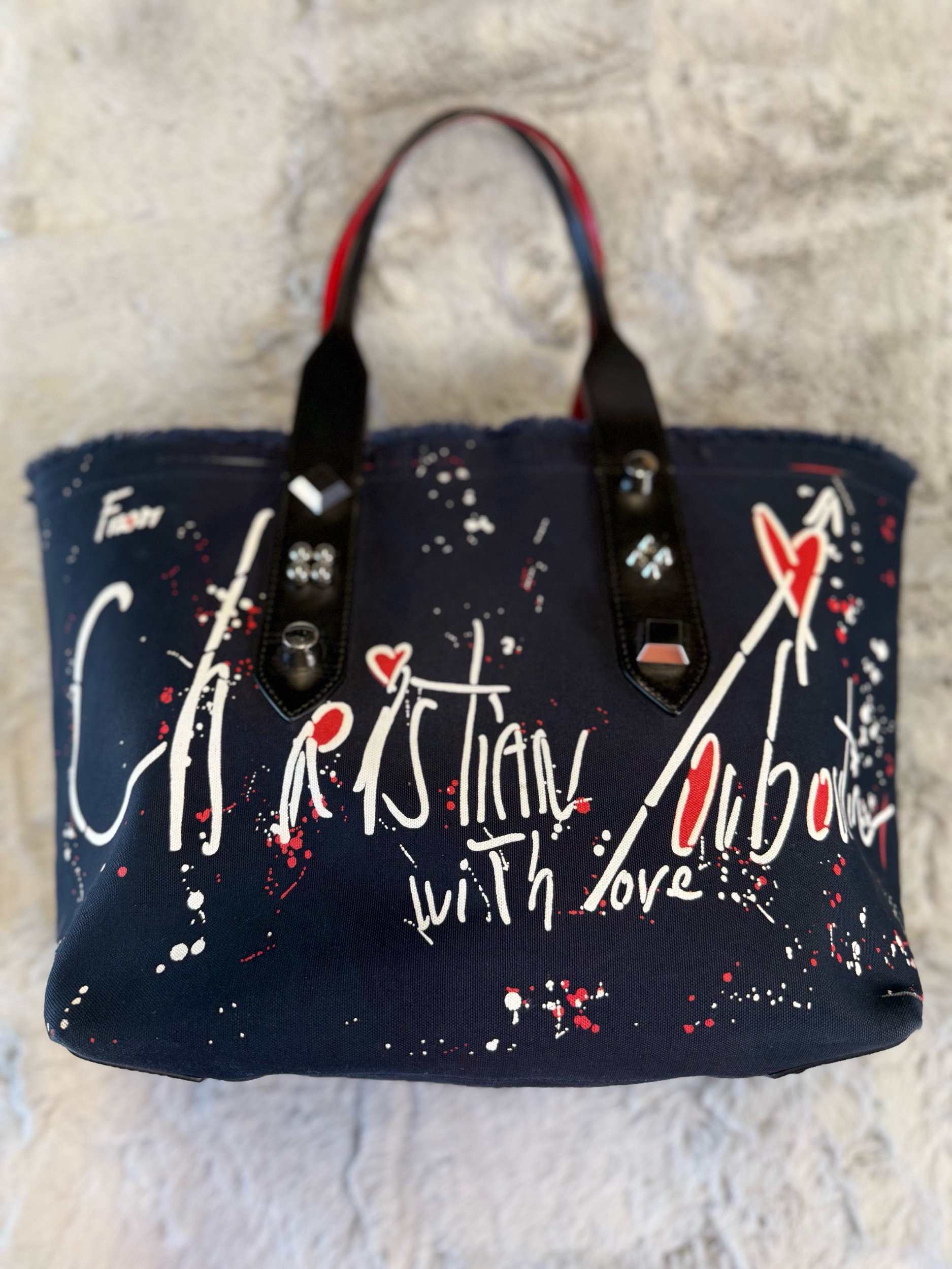 Christian Louboutin Frangibus Canvas Tote, image 13