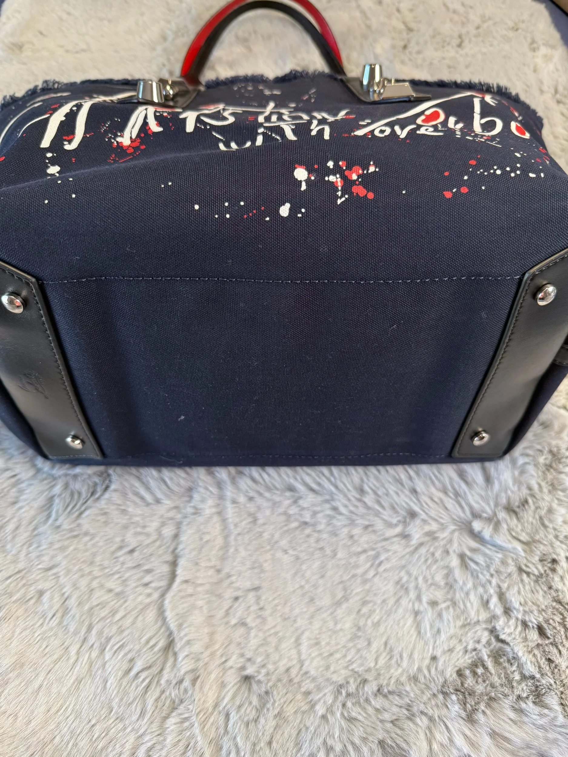 Christian Louboutin Frangibus Canvas Tote, image 6