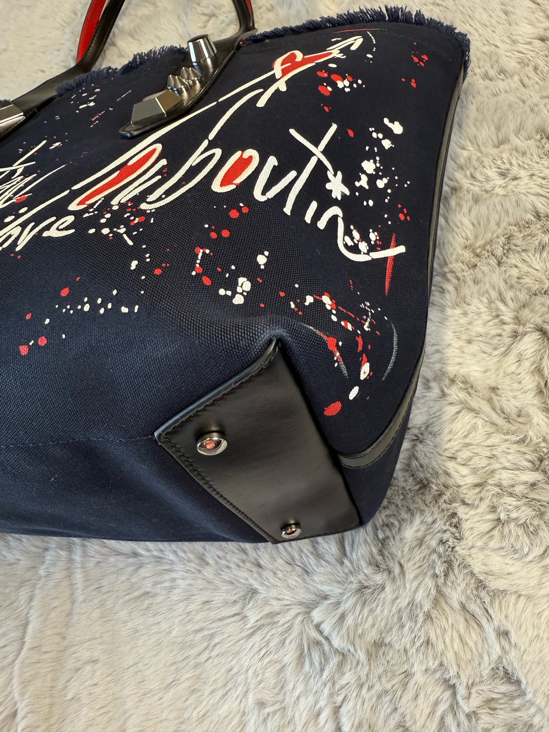 Christian Louboutin Frangibus Canvas Tote, image 5