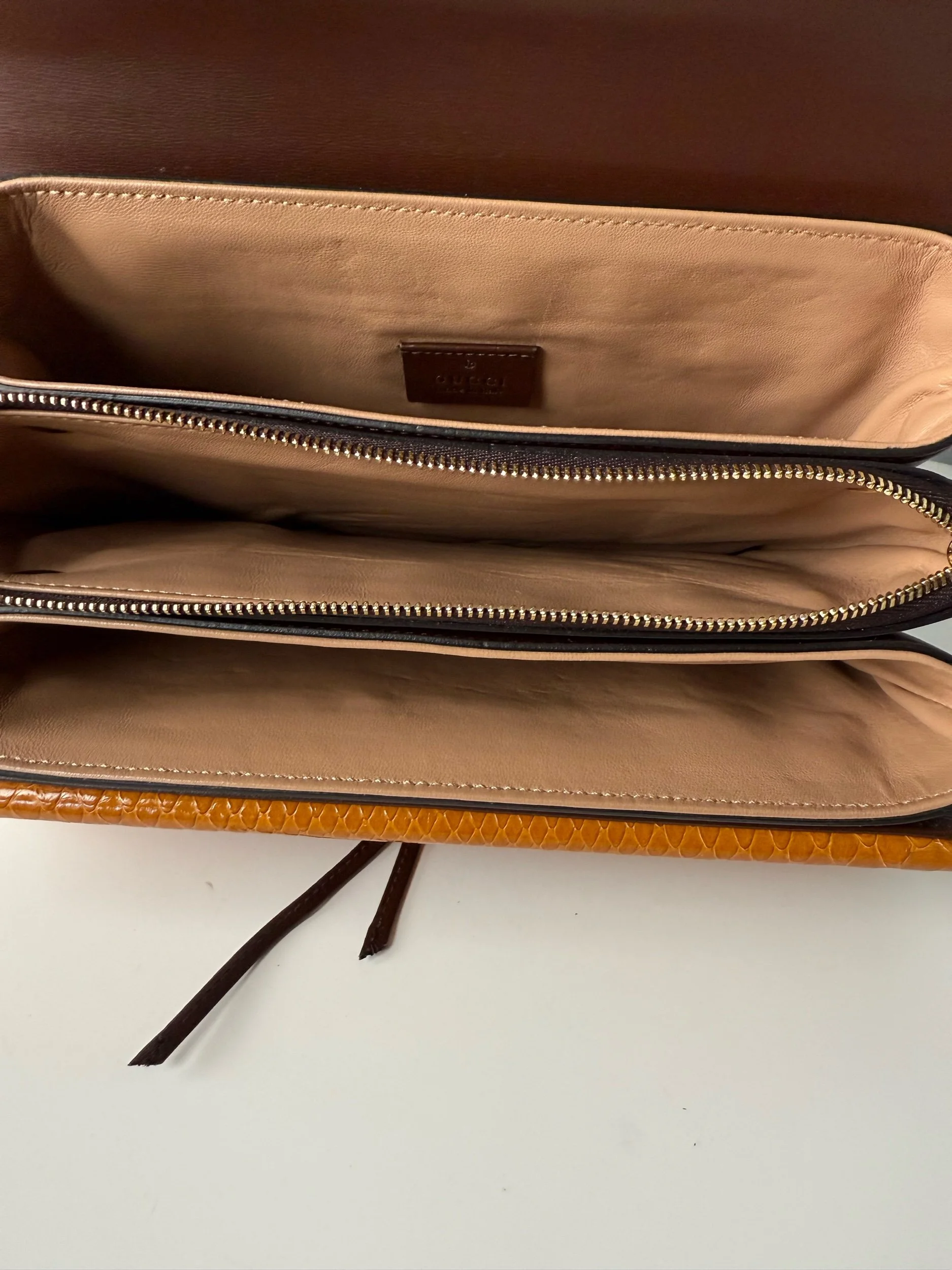 Gucci Zumi Multicolor Python Shoulder Bag — image 11