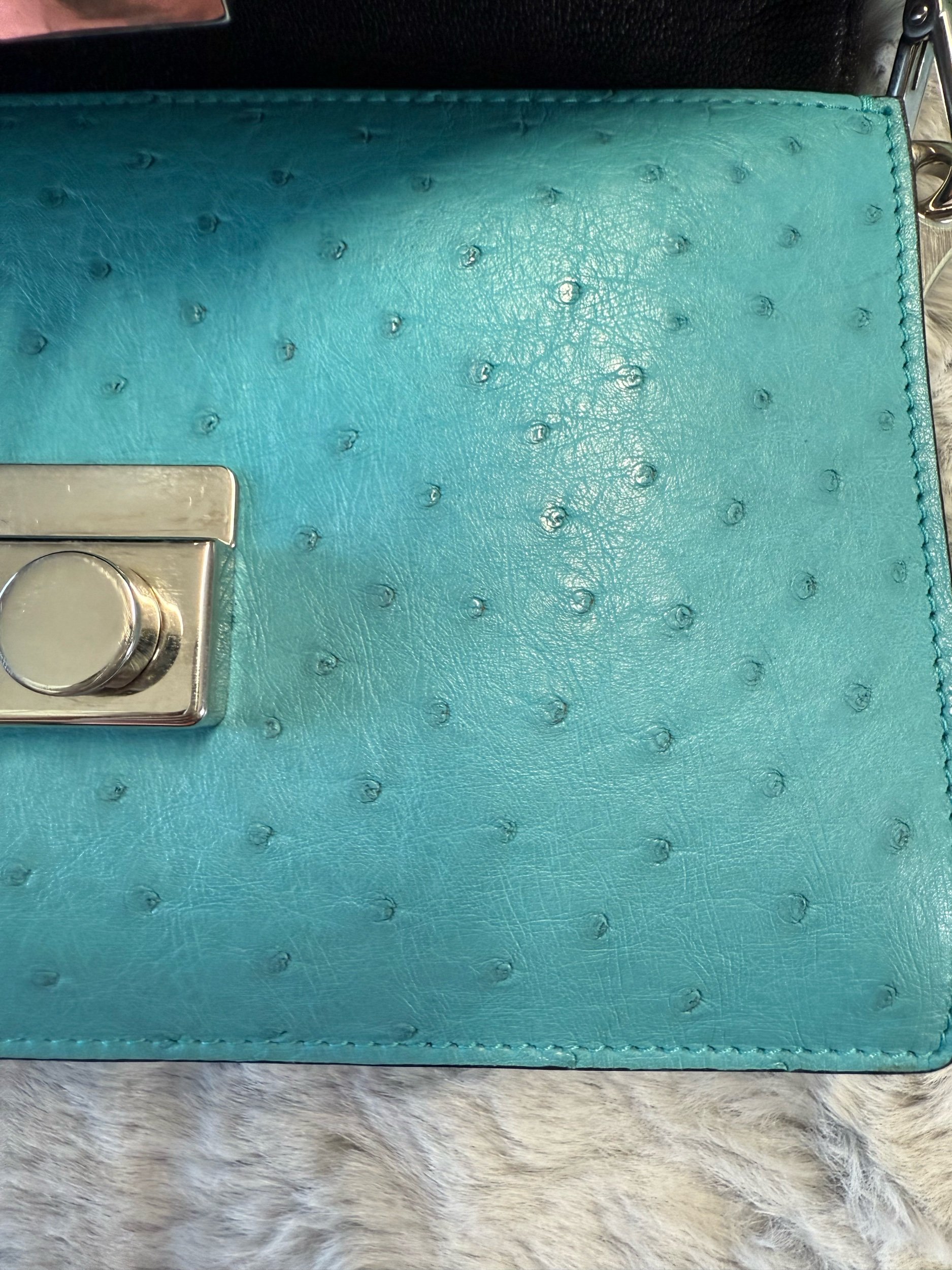 Prada Ostrich Handbag — image 5
