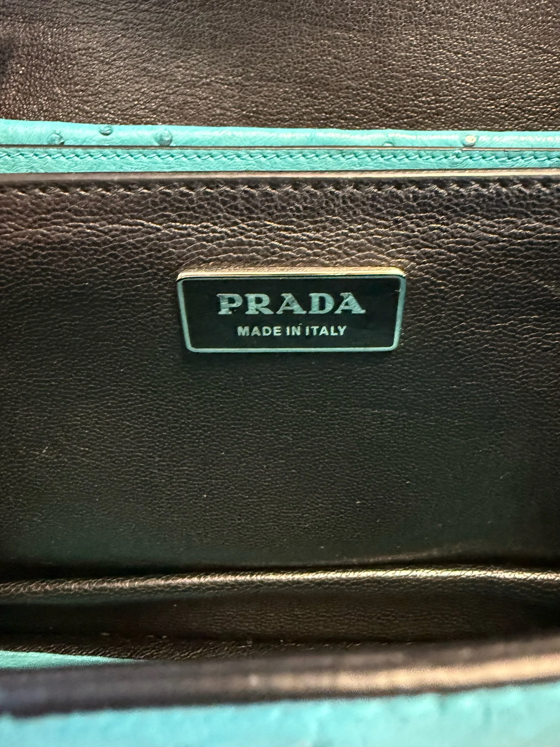 Prada Ostrich Handbag — image 9