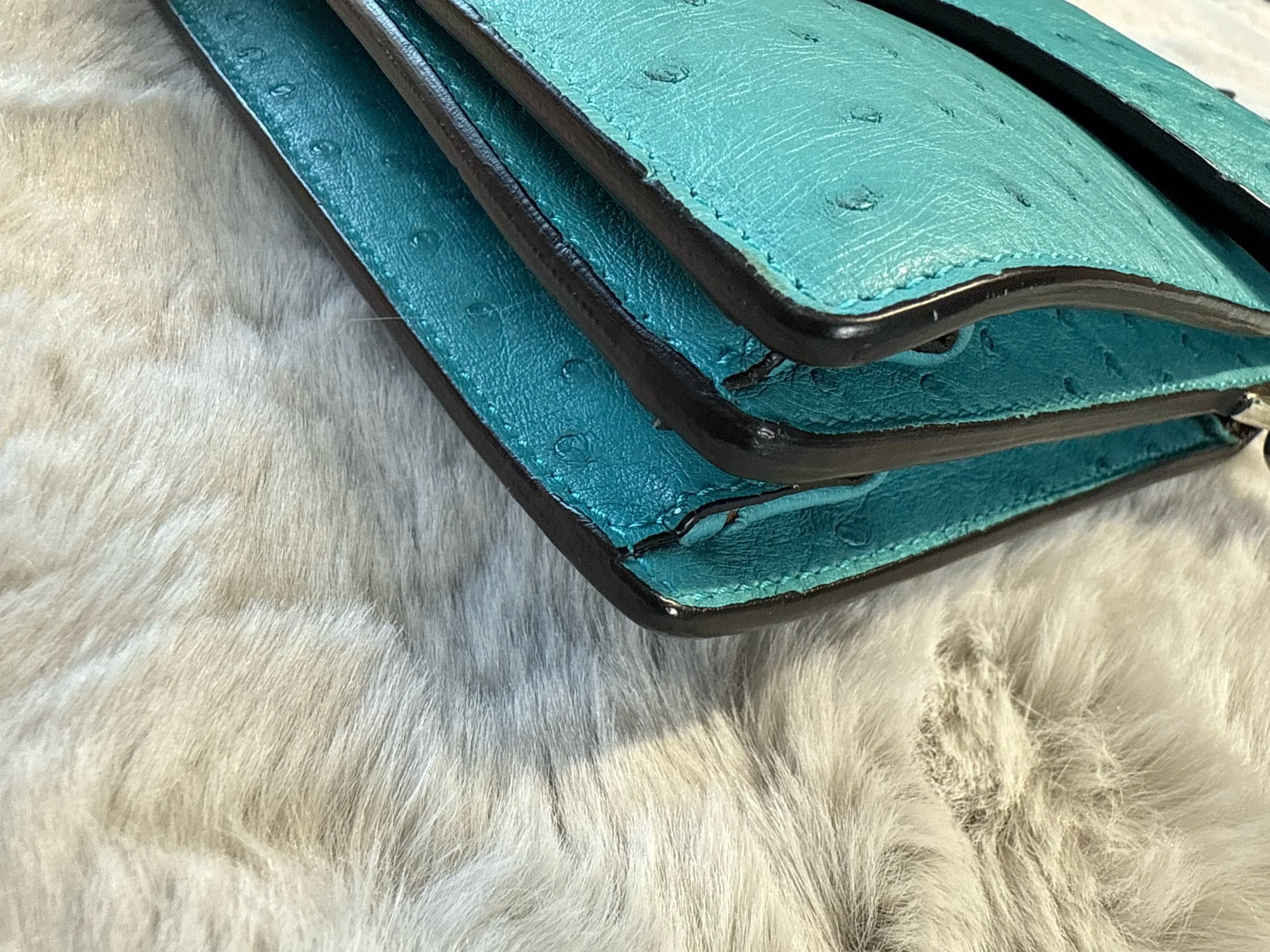 Prada Ostrich Handbag — image 7