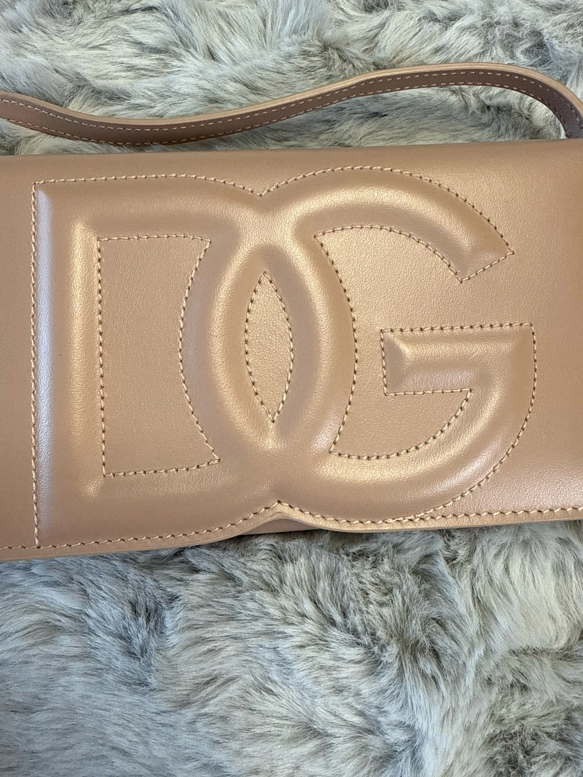 Dolce & Gabbana Logo Leather Phone Bag — image 4
