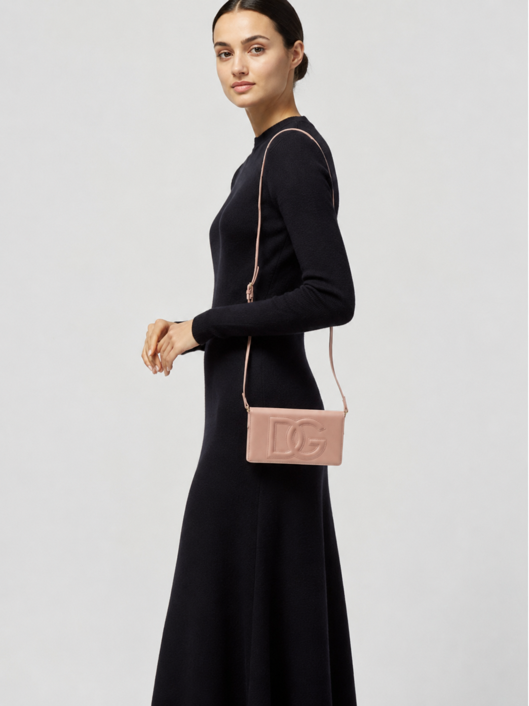 Dolce & Gabbana Logo Leather Phone Bag — image 3