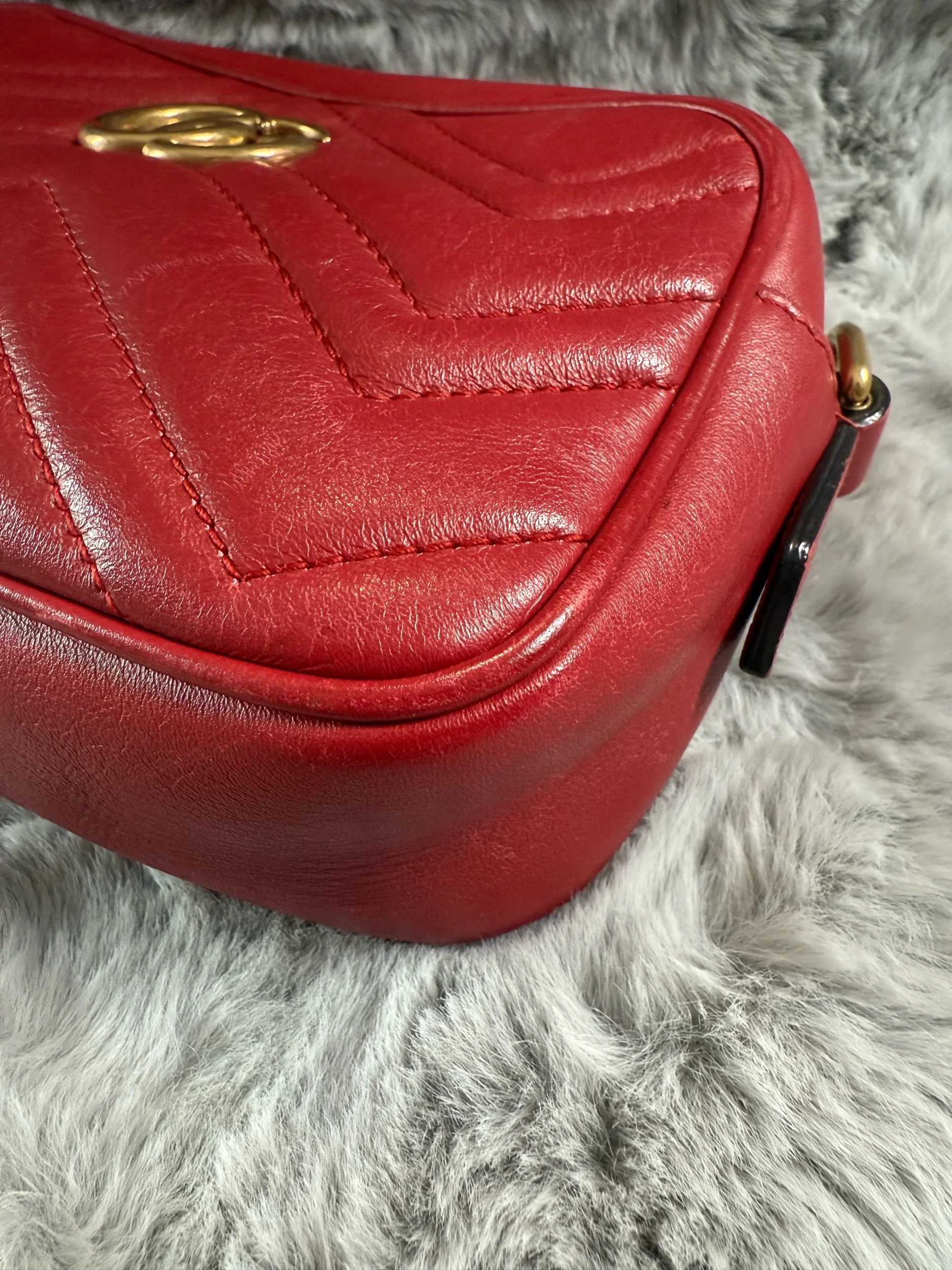 Gucci GG Marmont Matelasse Mini Camera Bag — image 7