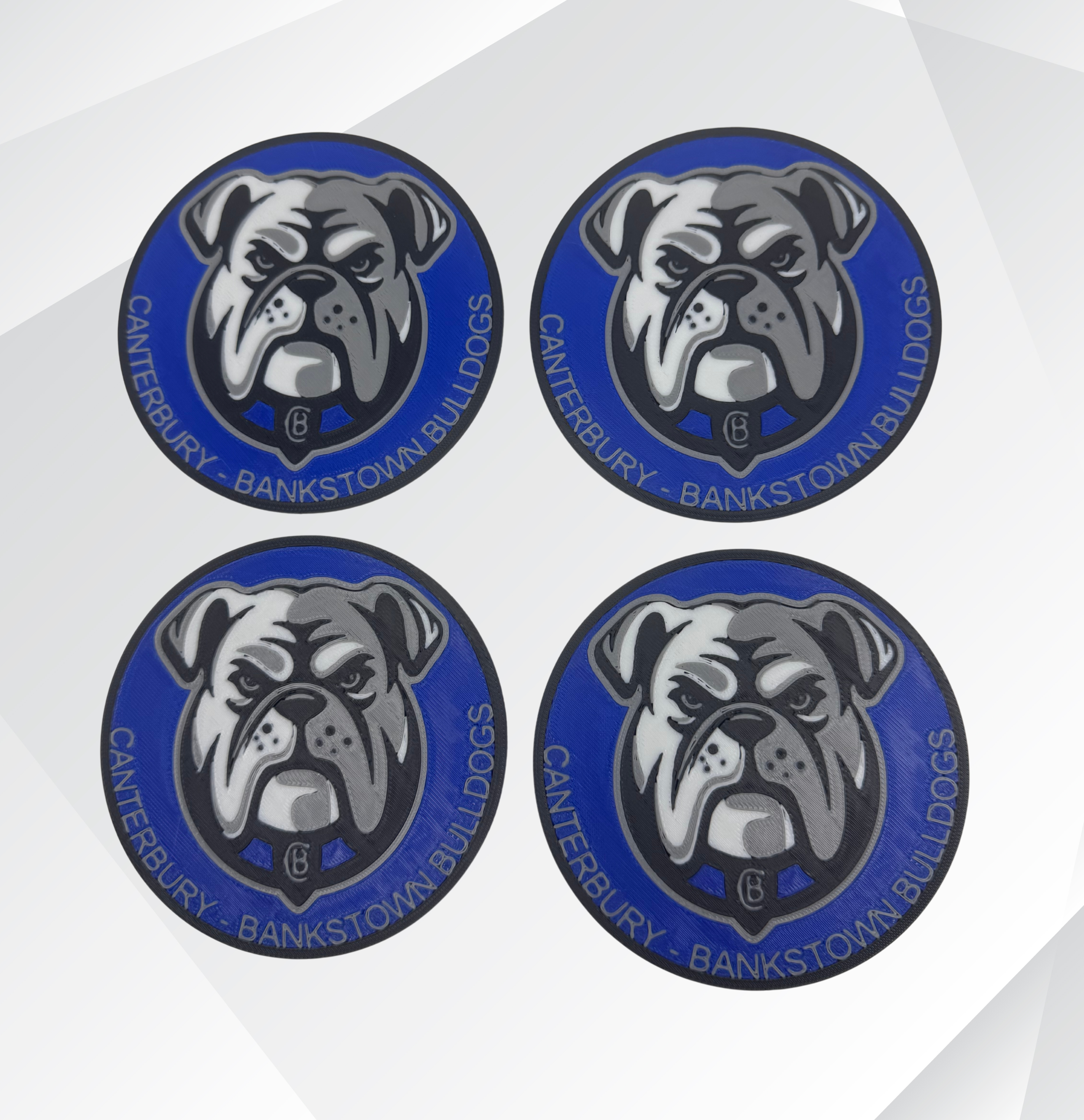 Bulldogs Coasters