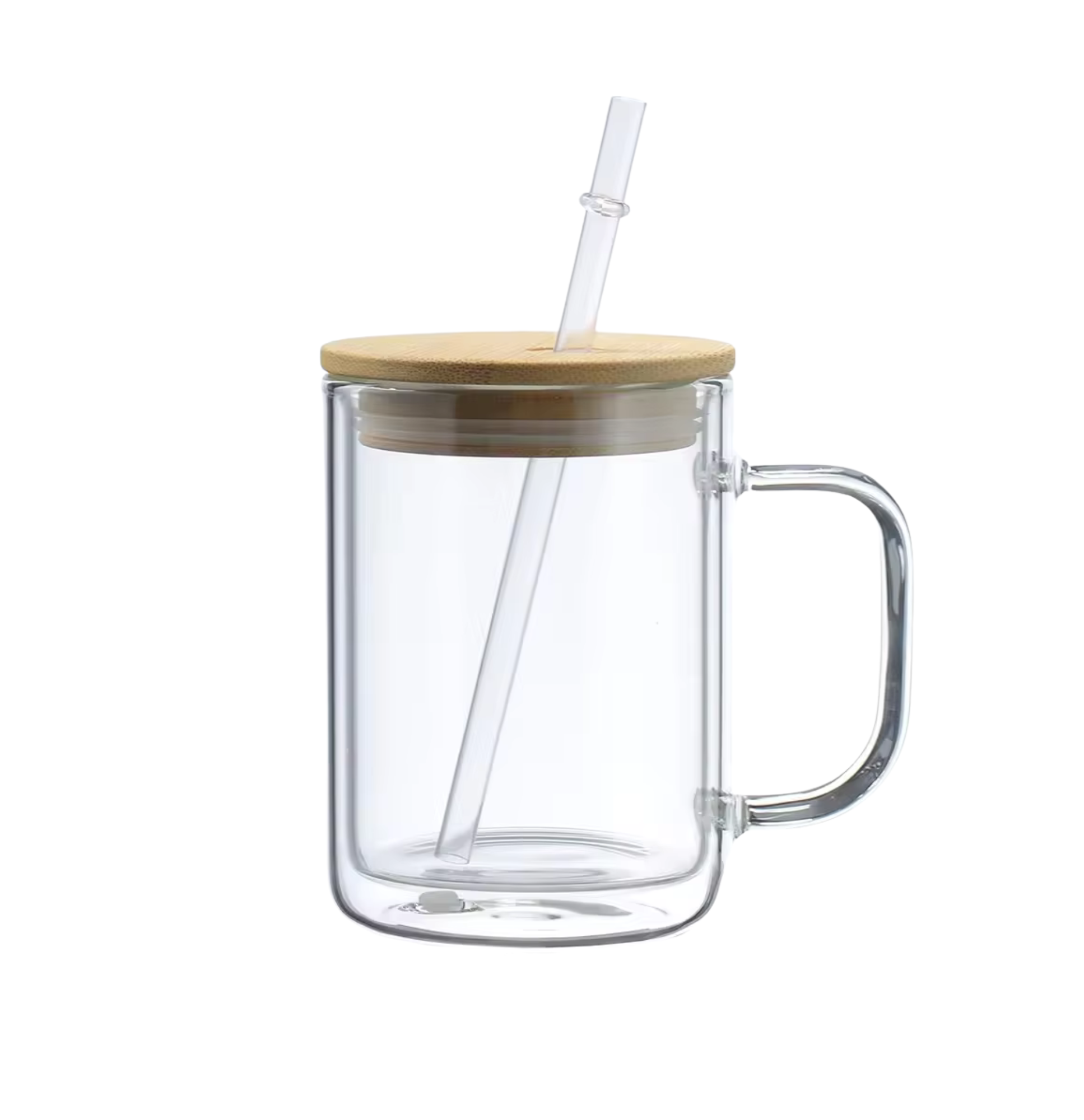 15oz Snow globe coffee mug Glass