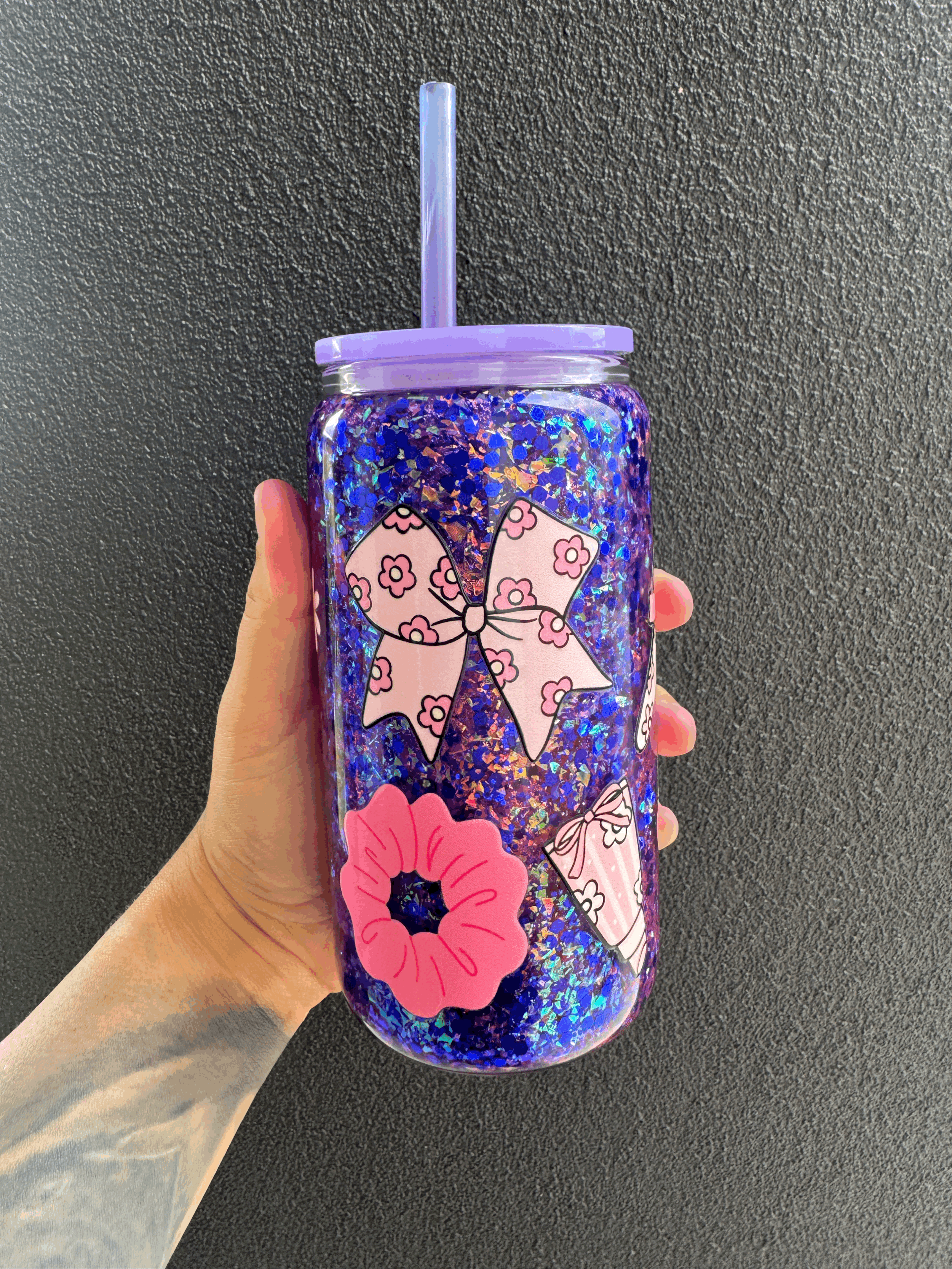 Thank You Next Glitter Cup
