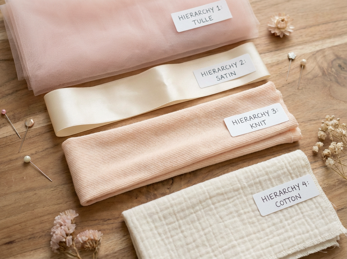 balletcore fabrics tulle satin knit cotton