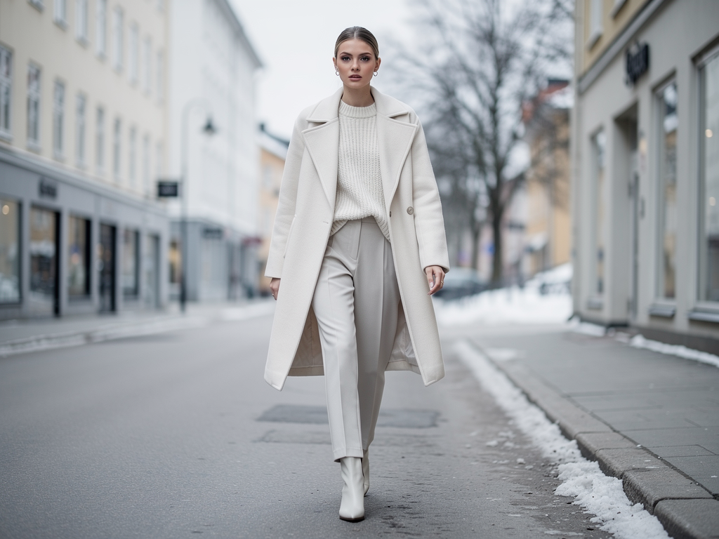 Screen to Street: All-White Winter Outfits