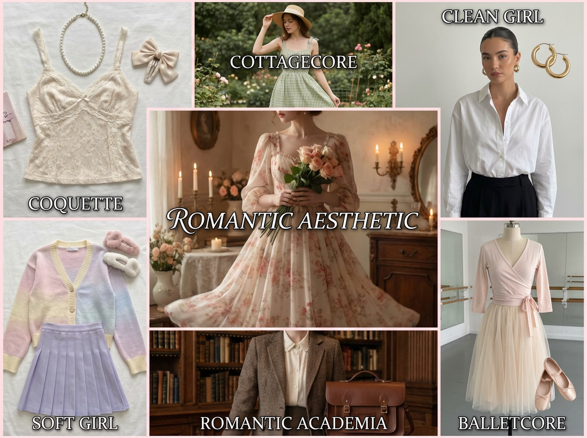 Romantic vs Coquette, Cottagecore &amp; More | Spring Guides