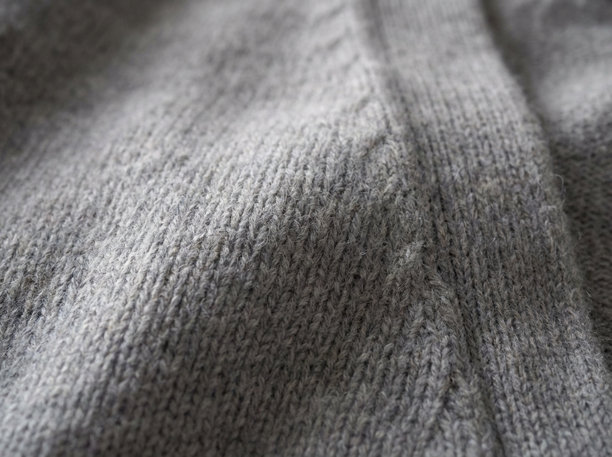 Cashmere cardigan texture close up showing luxury fabric quality for romantic wardrobe
