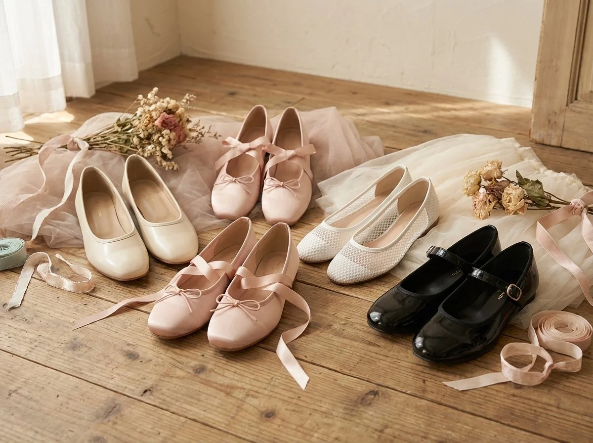 best ballet flats for balletcore aesthetic shopping guide