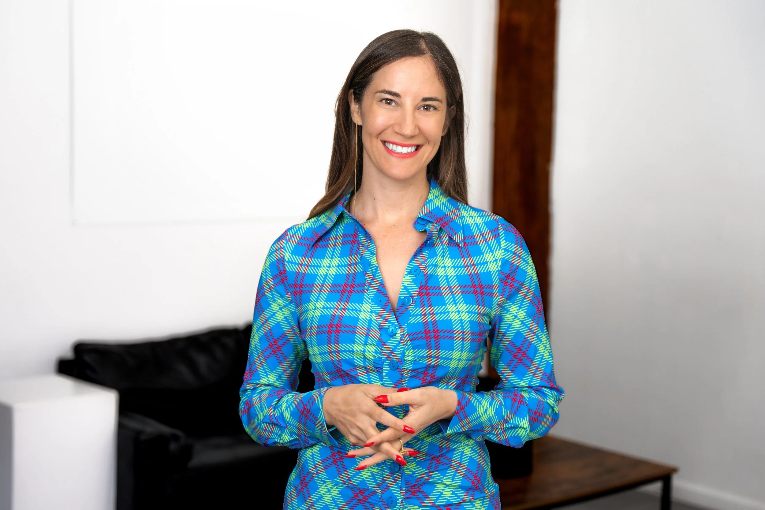 Aviva Werde, founder of HR Amplified, hosting an in-person HR meetup