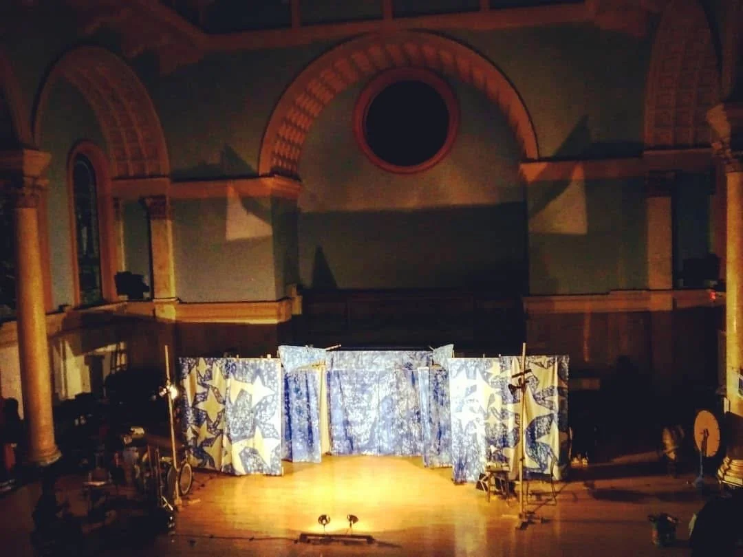 The Bread and Puppet Theater 2020 Winter Tour with music by Kalei Yamanoha.