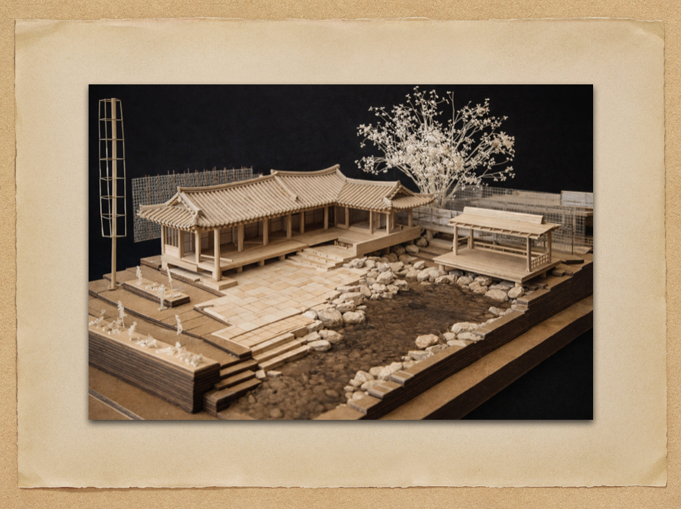 시조-주문(呪文) 1: 시조로 한옥 짜기