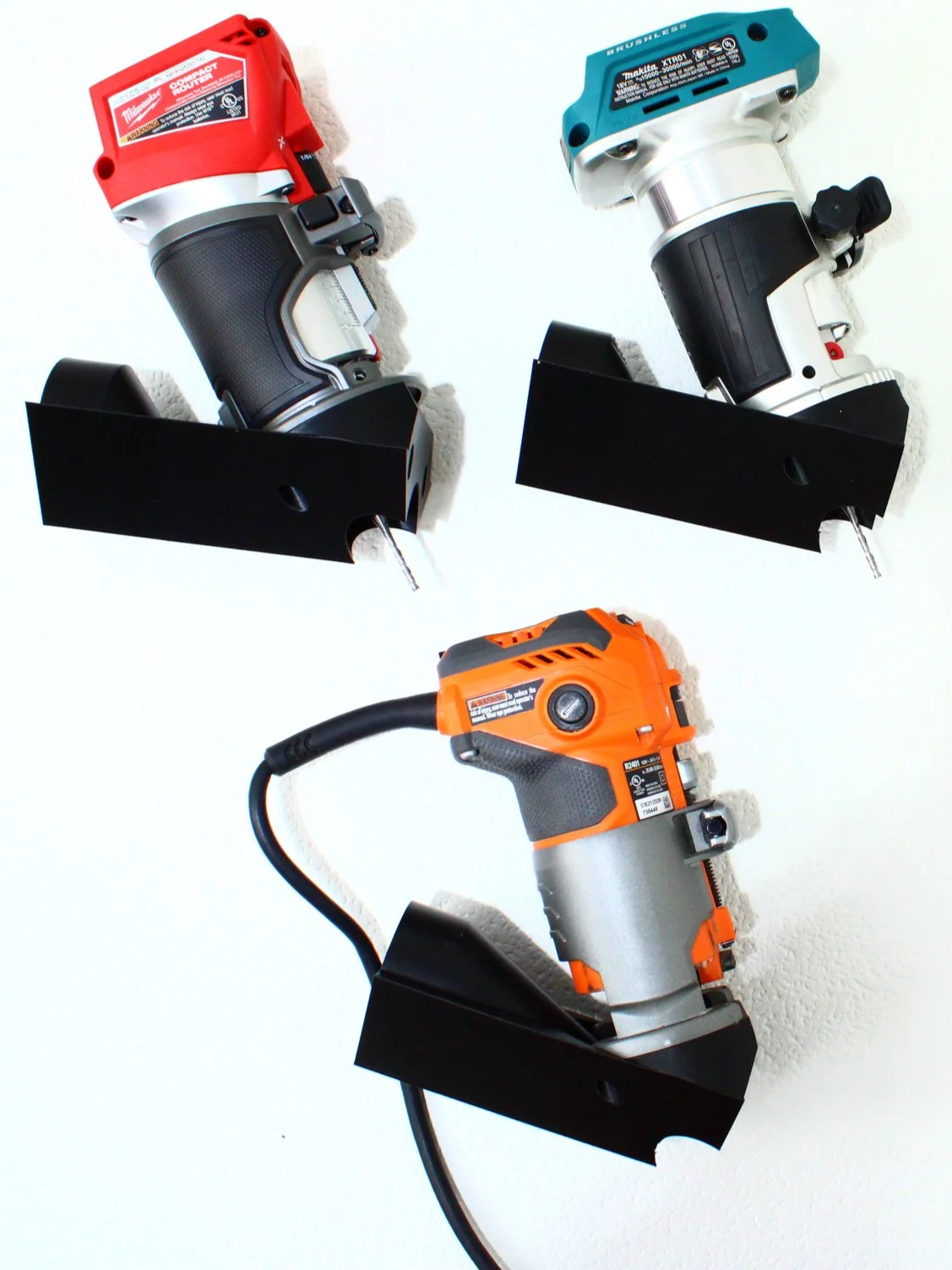 Corner Groove Router Base With Routers