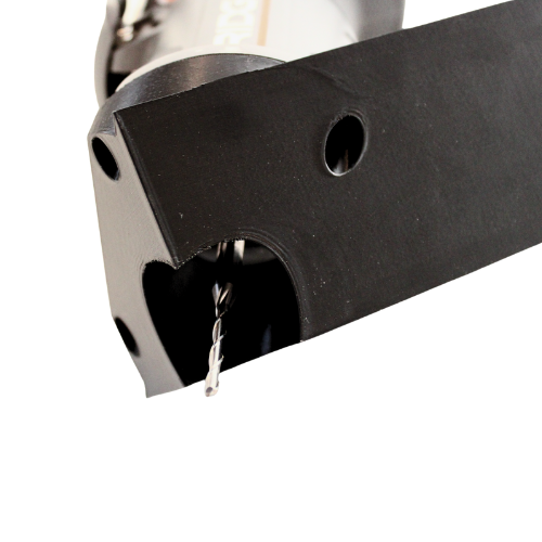 Corner Groove Router Base Drill Bit View