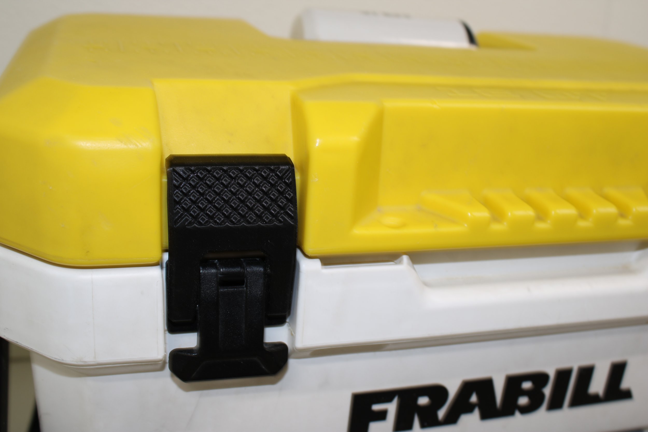 Replacement latch assembly components for Frabill Magnum bait station