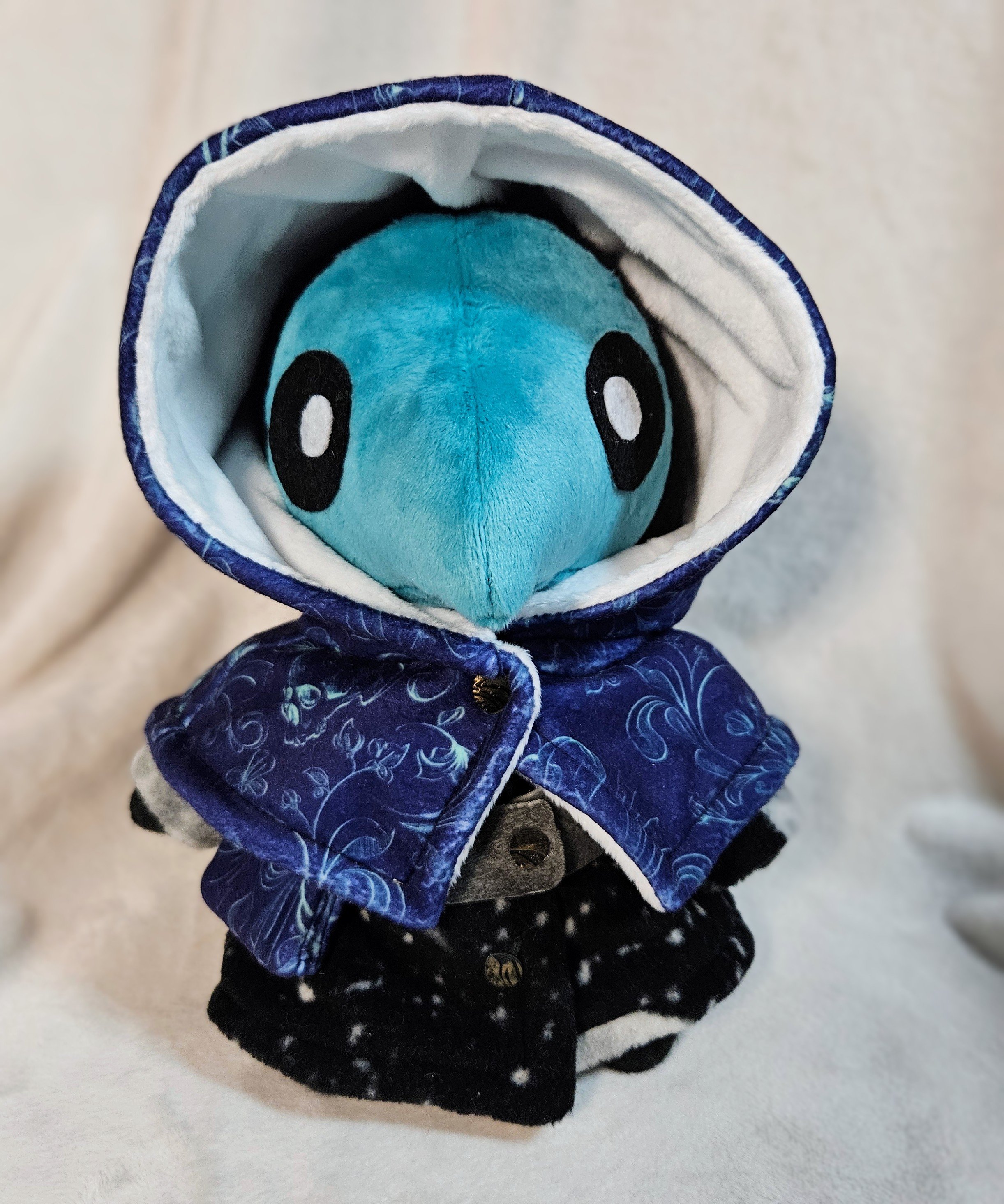 Stuffed Plague Doctor with Aqua Mask