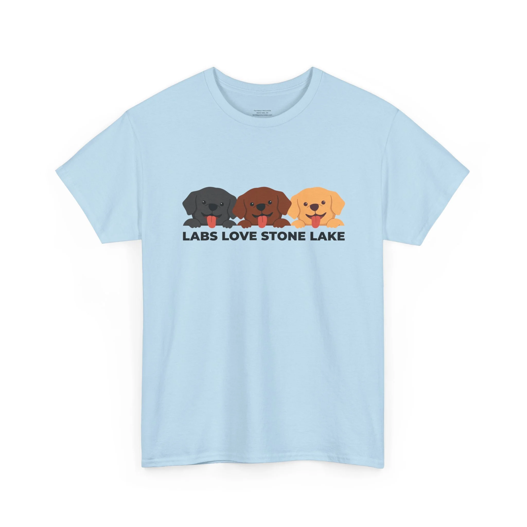 Labs Love Stone Lake Tee