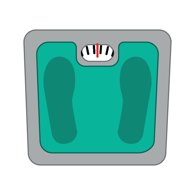 scale to weigh yourself