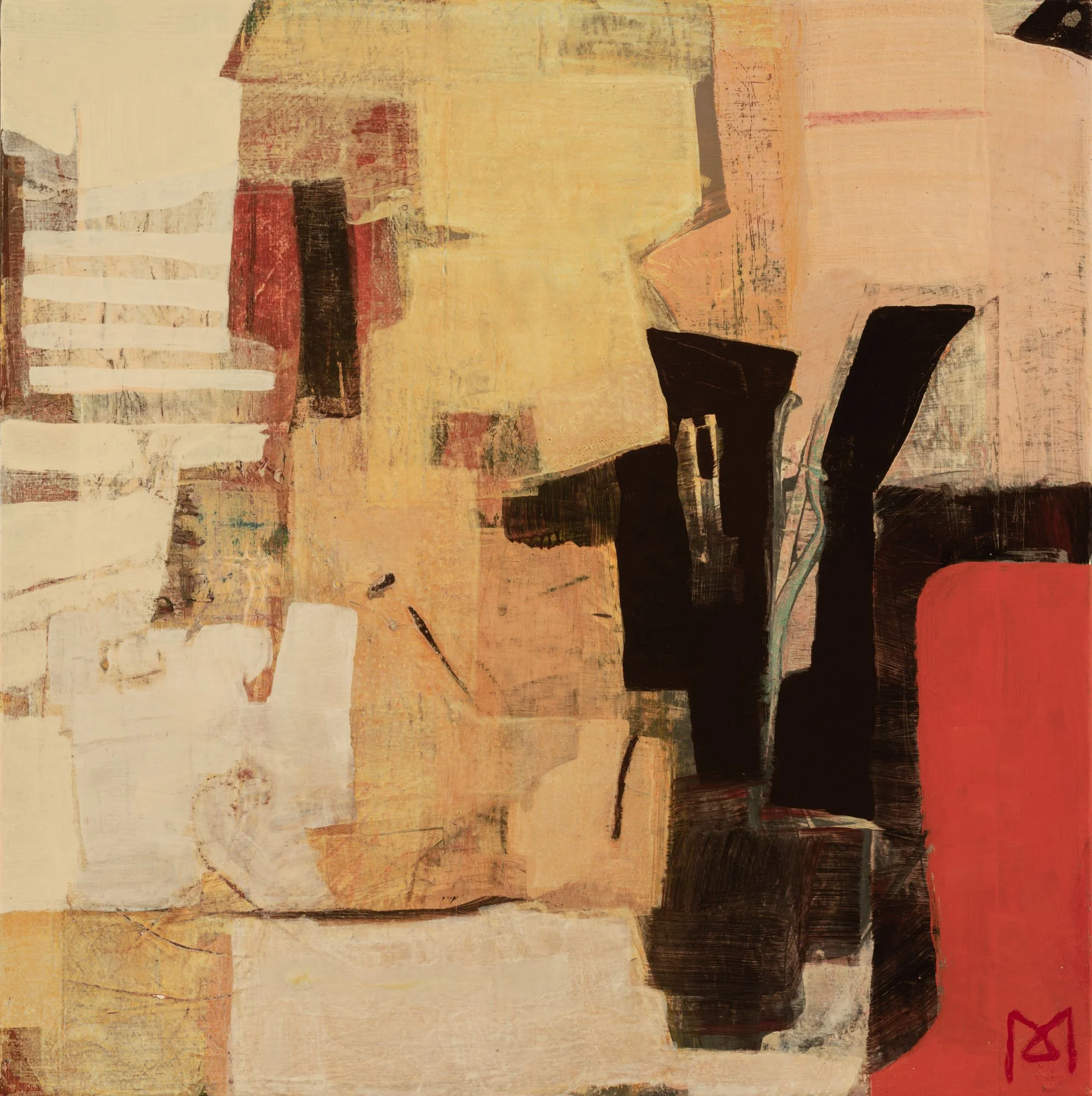 Winter Work / 2023 / 12" x 12" x 2.5"