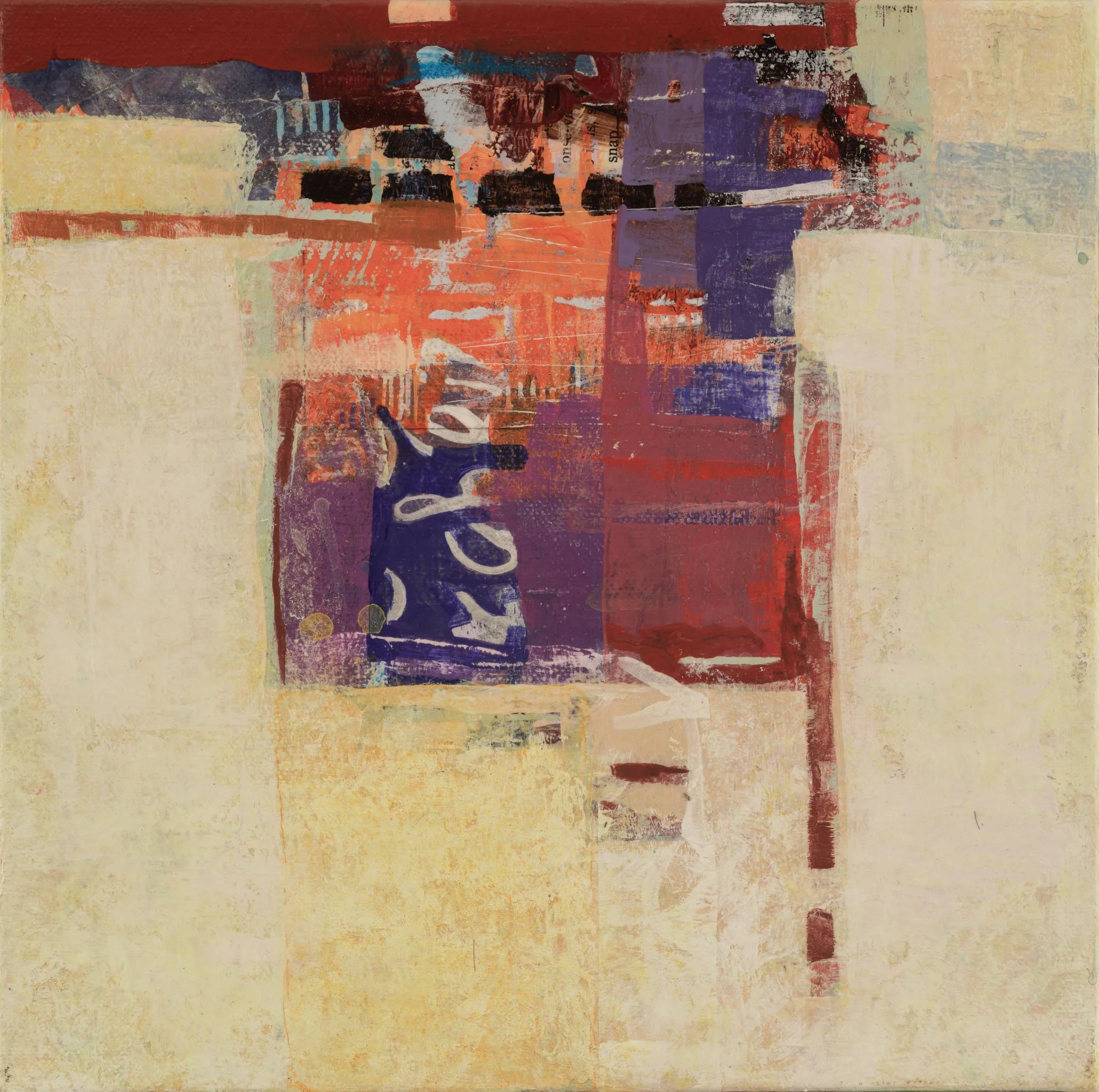 What They Could Tell Us / 2023 / 10" x 10" x 2.5" 