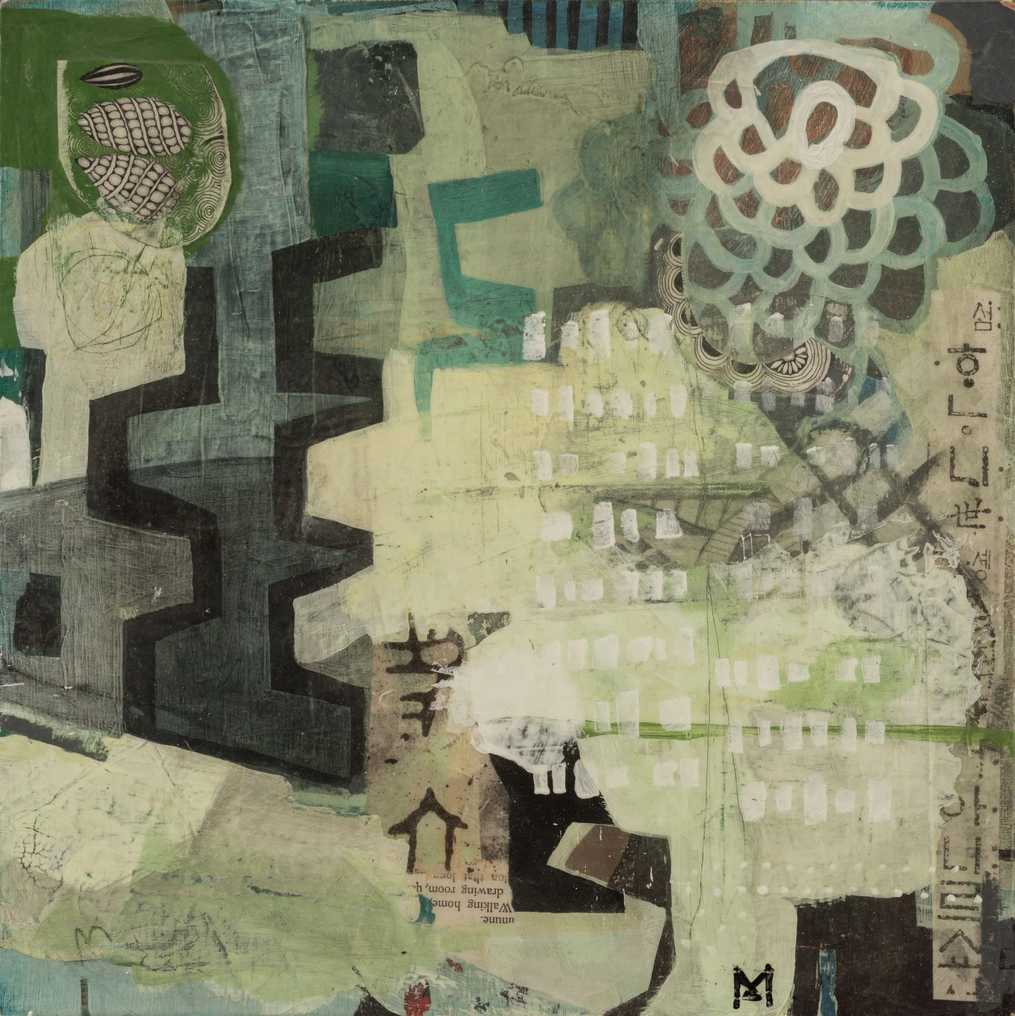 Drawing Room / 2019 / 12" x 12"