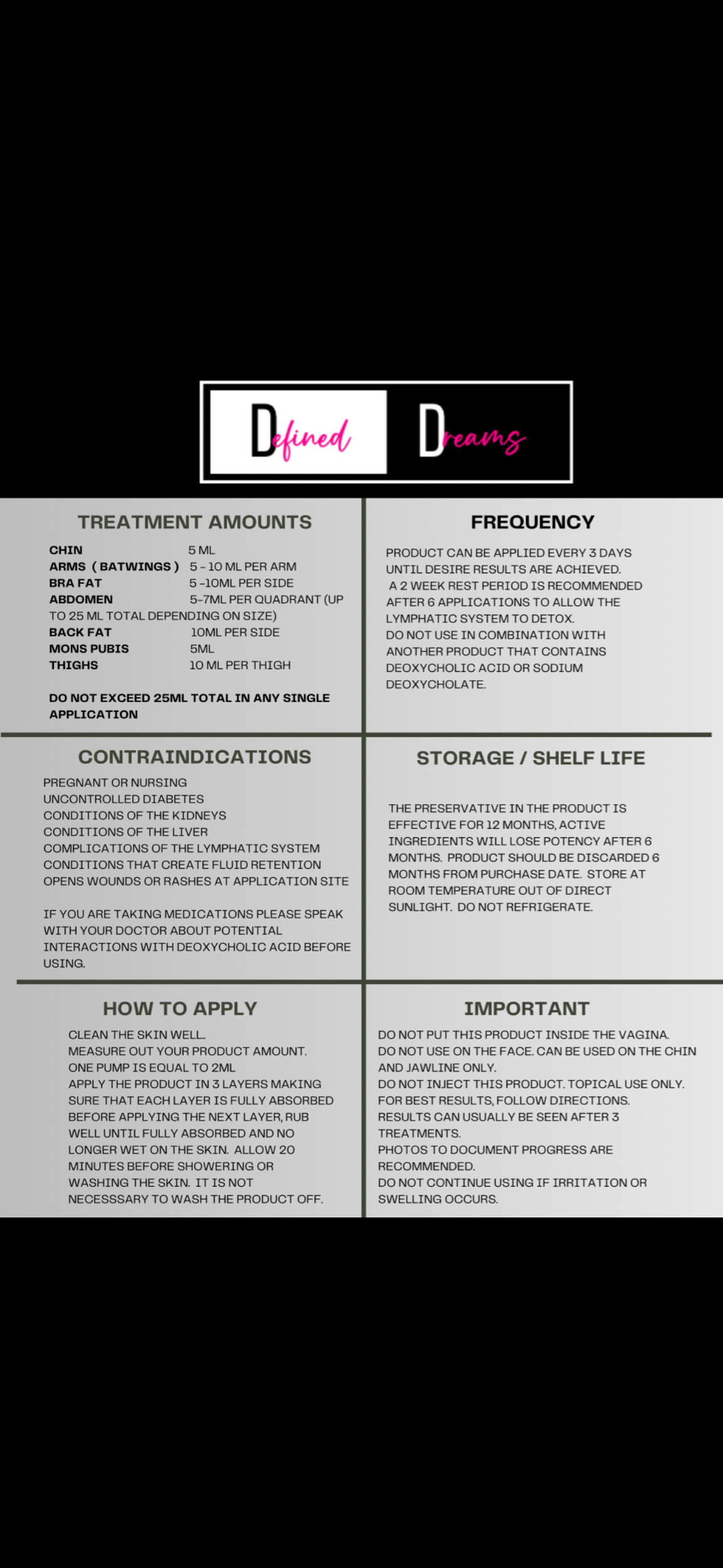 Dfined Dreams PREORDER (special price) - D's Beauty Centric