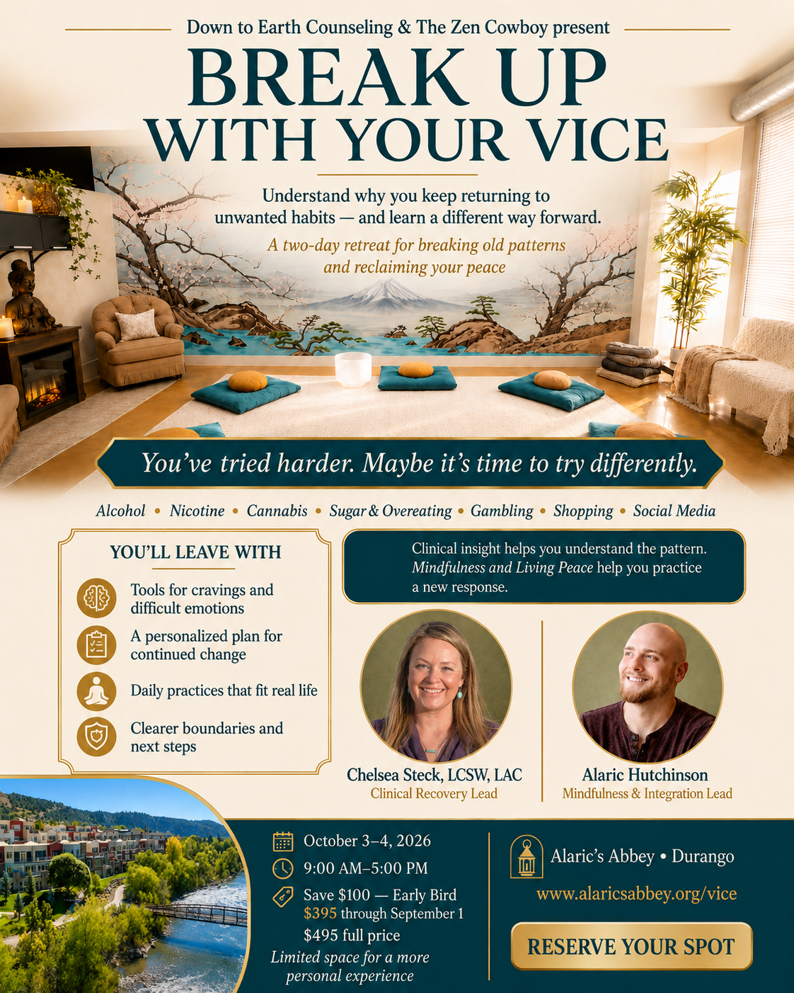 Break Up With Your Vice Retreat 