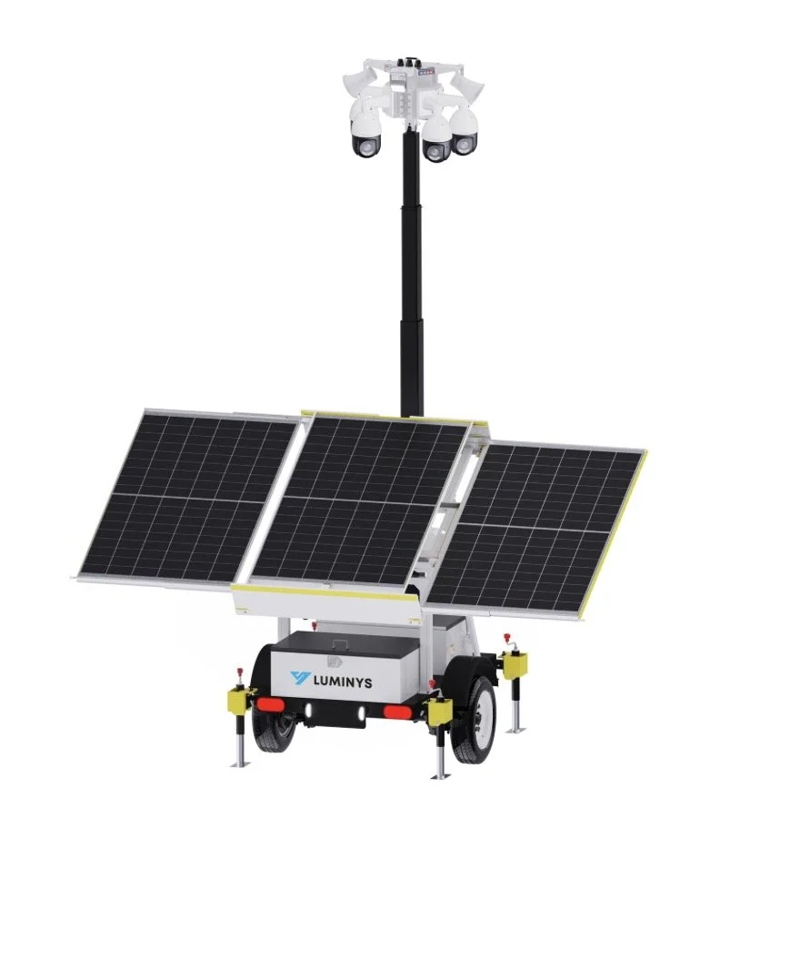 Luminys Mobile Solar Trailer: LumiGuardian